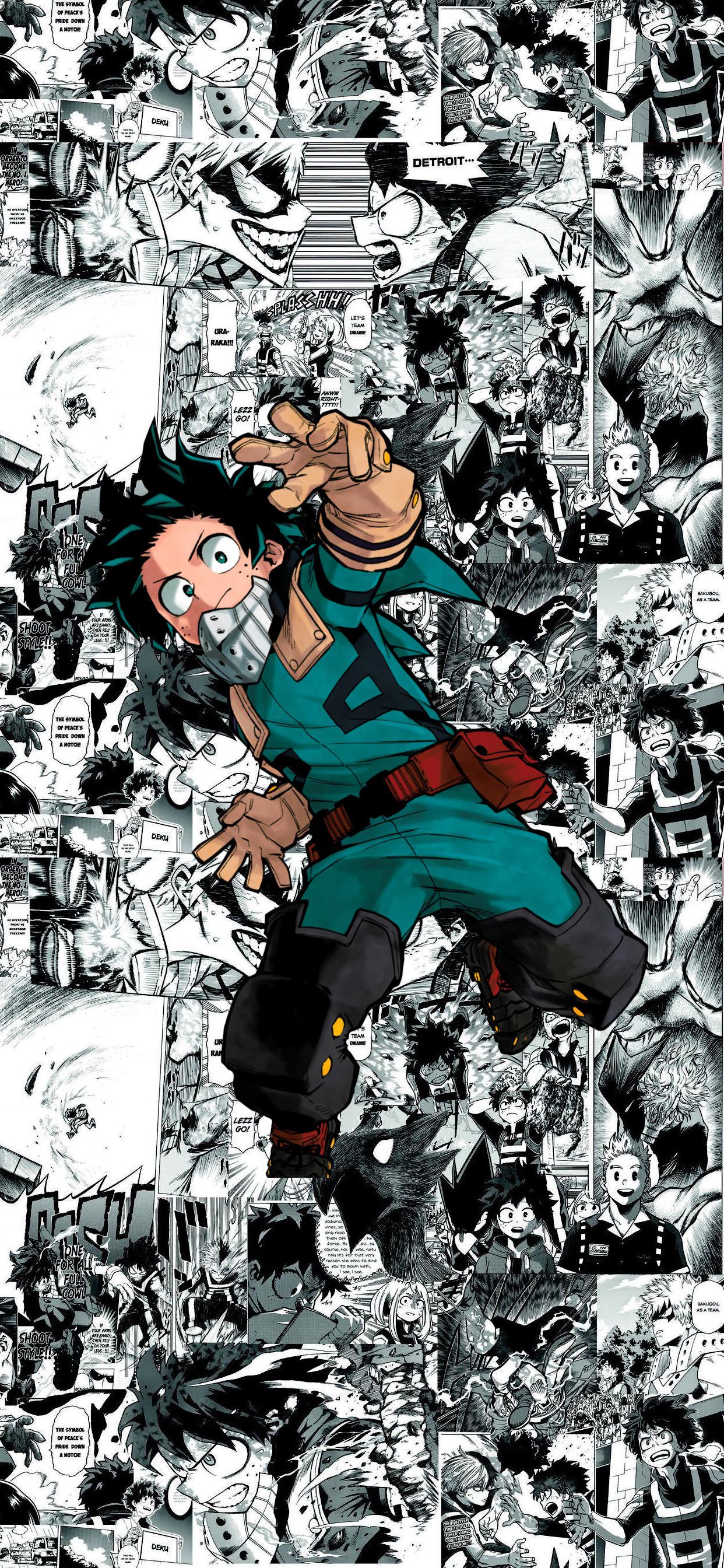 My Hero Academia Manga Pop Wallpaper