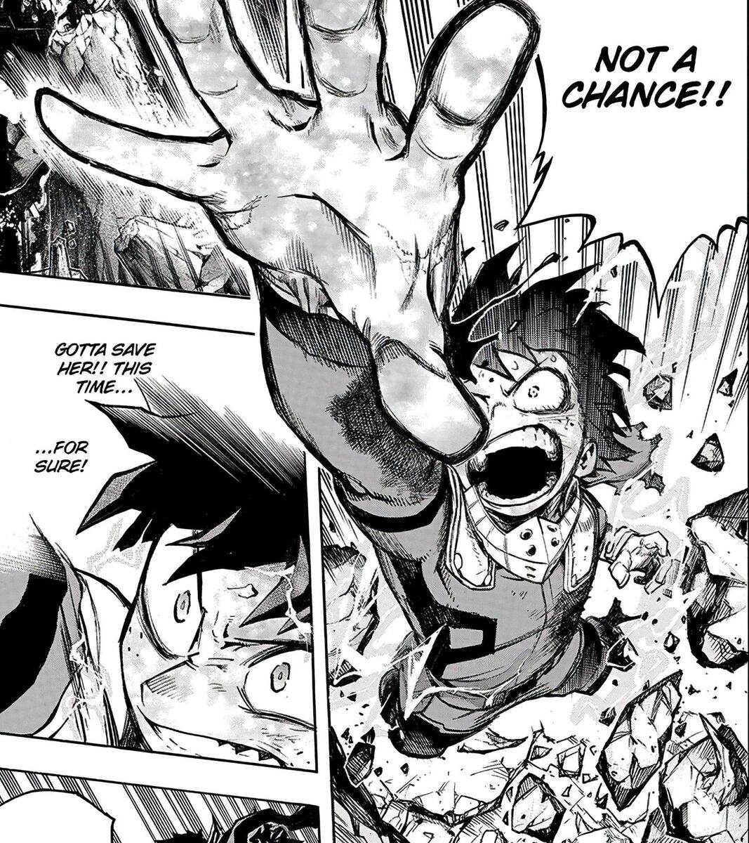 Midoriya Manga Panels Wallpaper. My Hero Academia Peel and Stick Wall Mural
