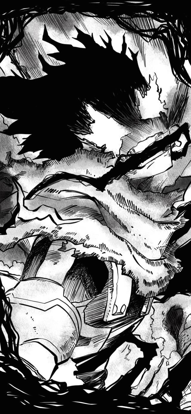 my sister made my favorite panel from ch 367 into a wallpaper, came out way cooler than i expected
