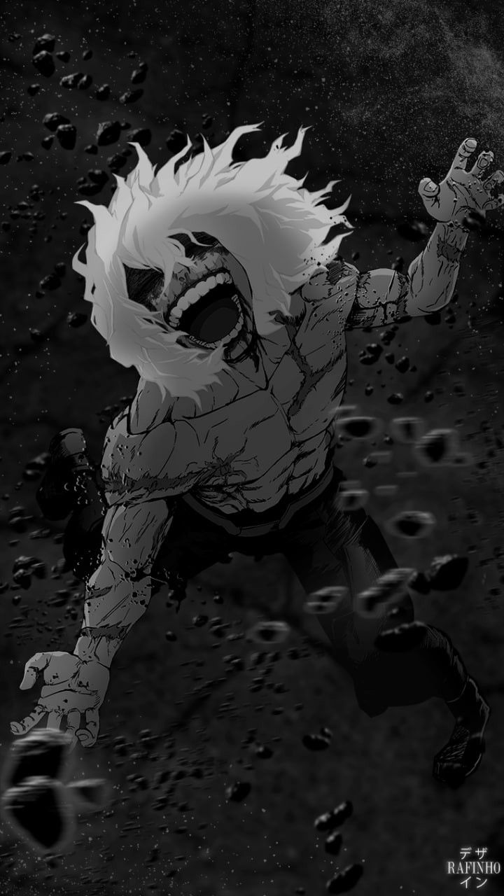 Anime Wallpaper Tomura My Hero Academia Black White Made By: On Instagram