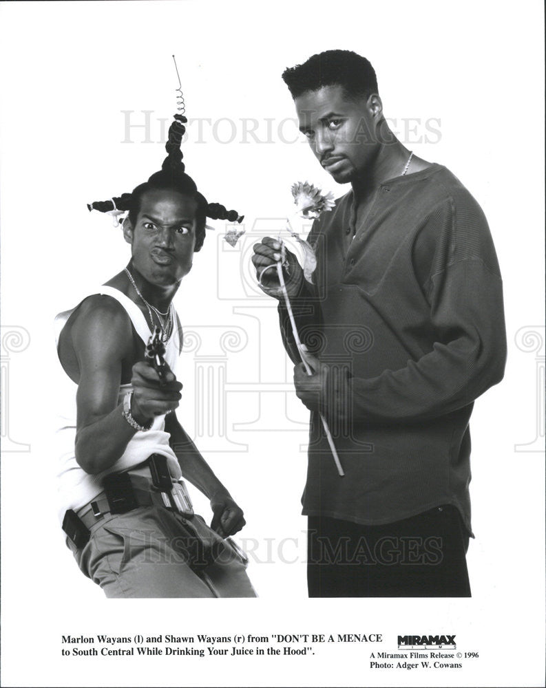 Press Photo Actors Marlon Wayans