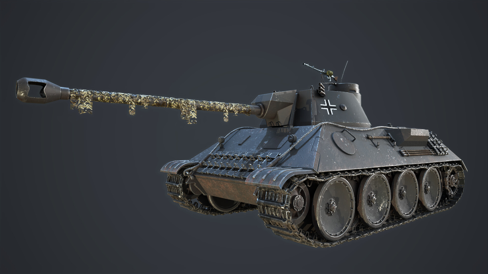 Panther Tank VK 30.02 Daimler Benz Prototype