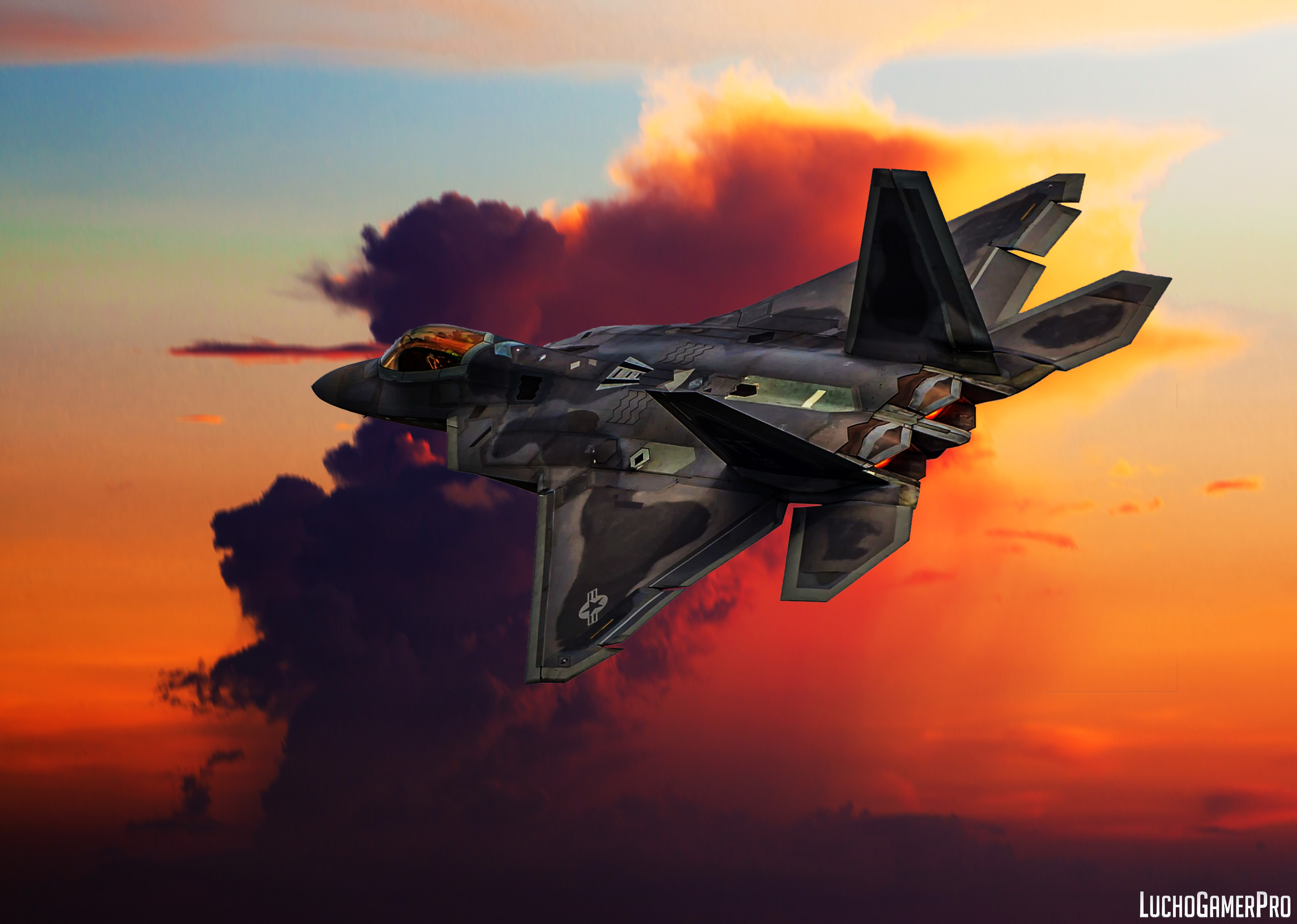 Lockheed Martin F 22 Raptor Wallpaper Free High Quality Background
