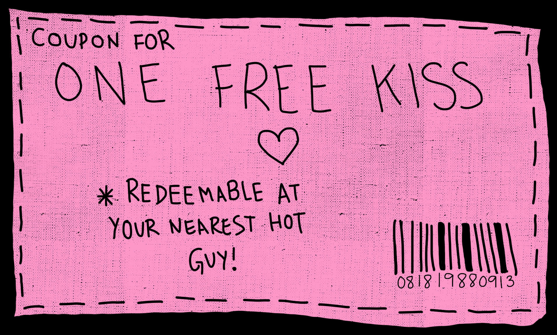 Download Free Kiss Coupon Sticker