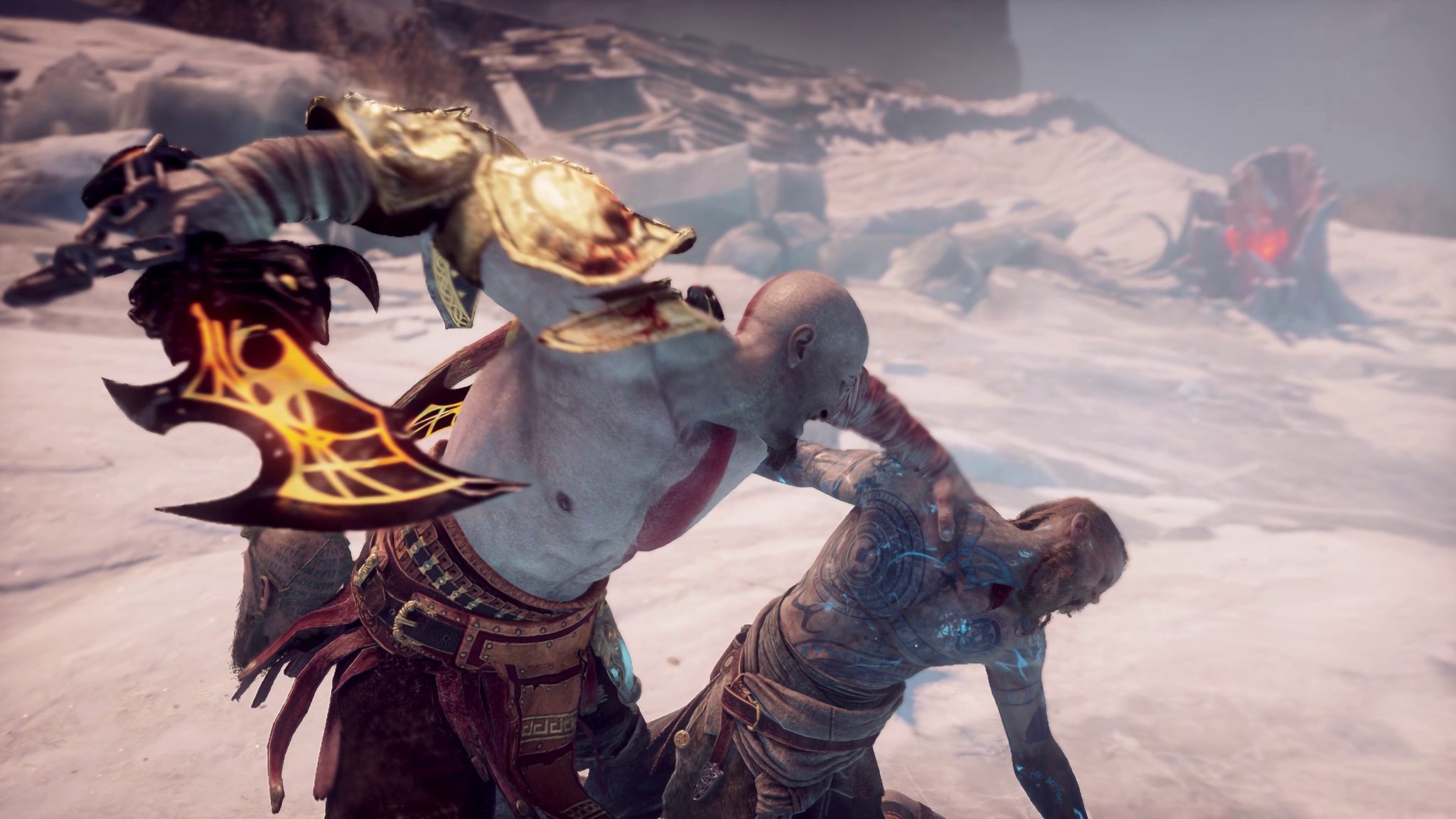Omega Fantasy Blades of Exile and Golden Fleece are the iconic weapons Kratos uses in God of War 2 and 3!