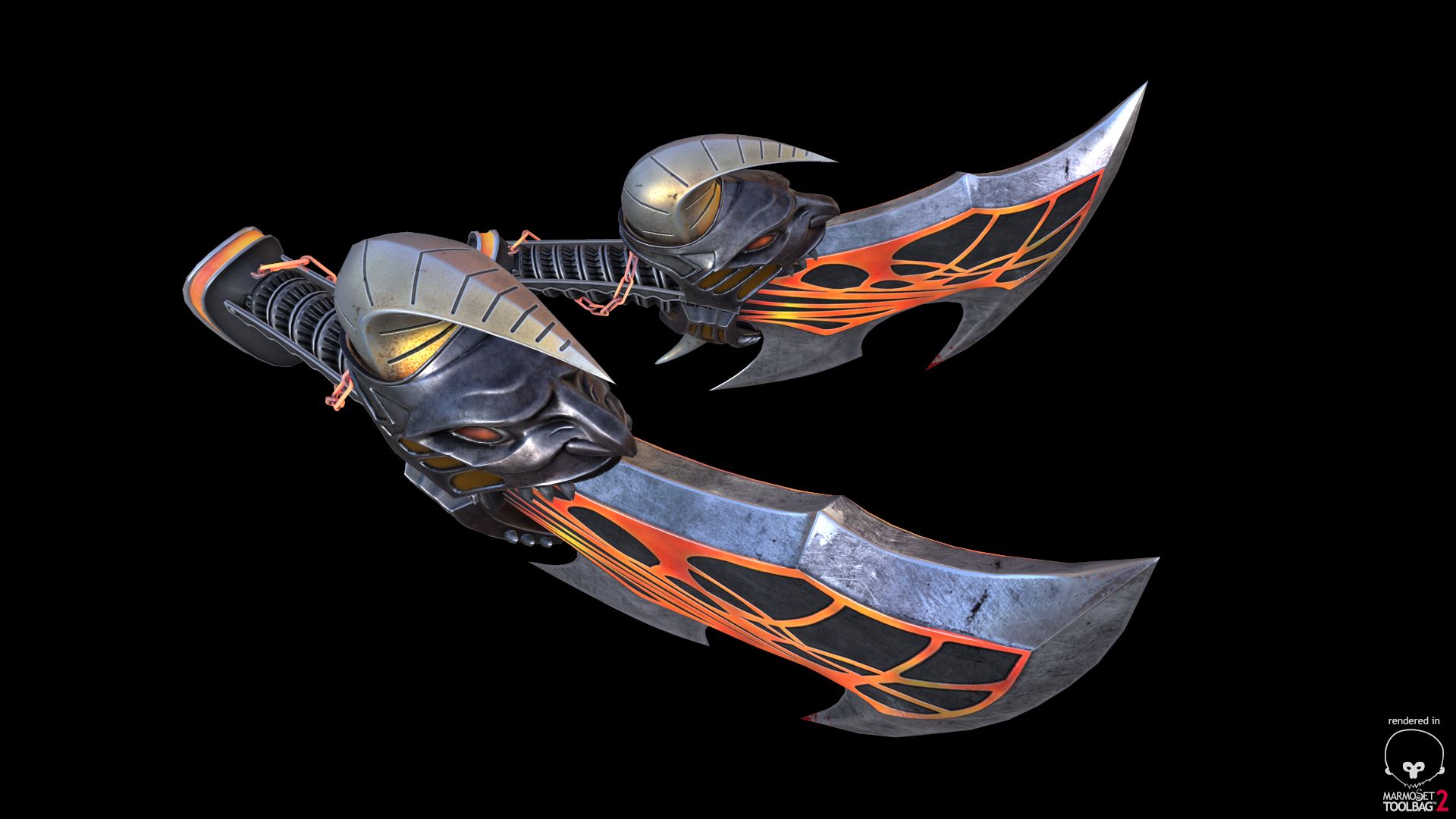 Blades of Exile 3D Model $50 - .fbx .obj .max .unknown