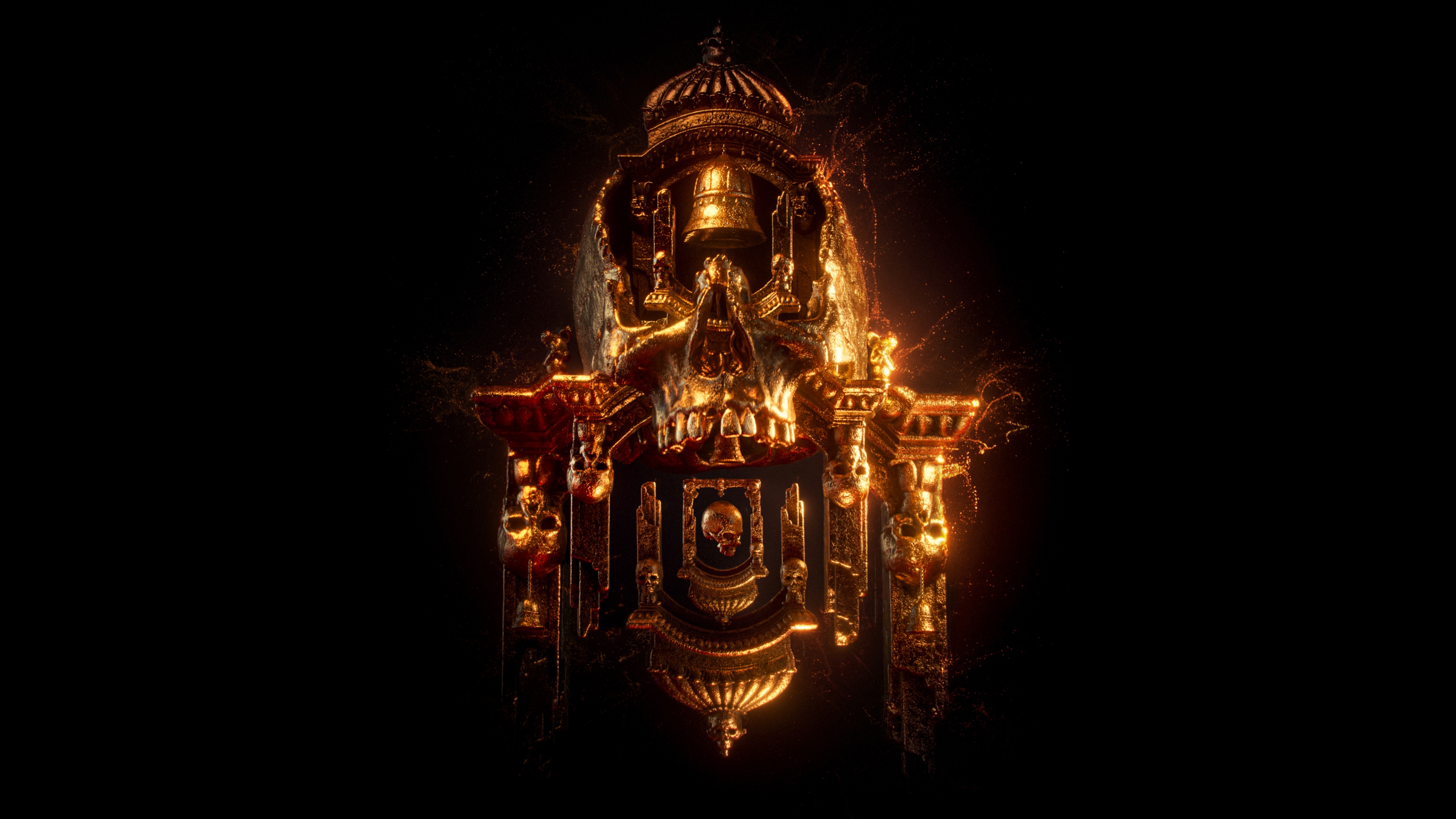Path of Exile 2 Wallpaper 4K, Artwork, Dark aesthetic