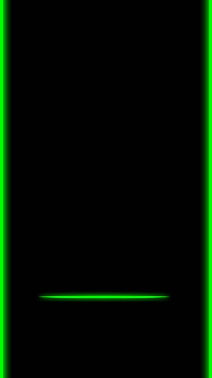 Neon Green Lines Wallpaper