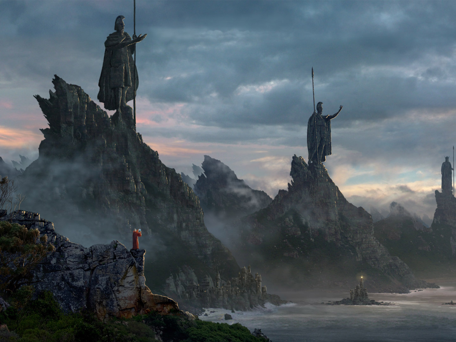 The giant statue Desktop wallpaper 1600x1200