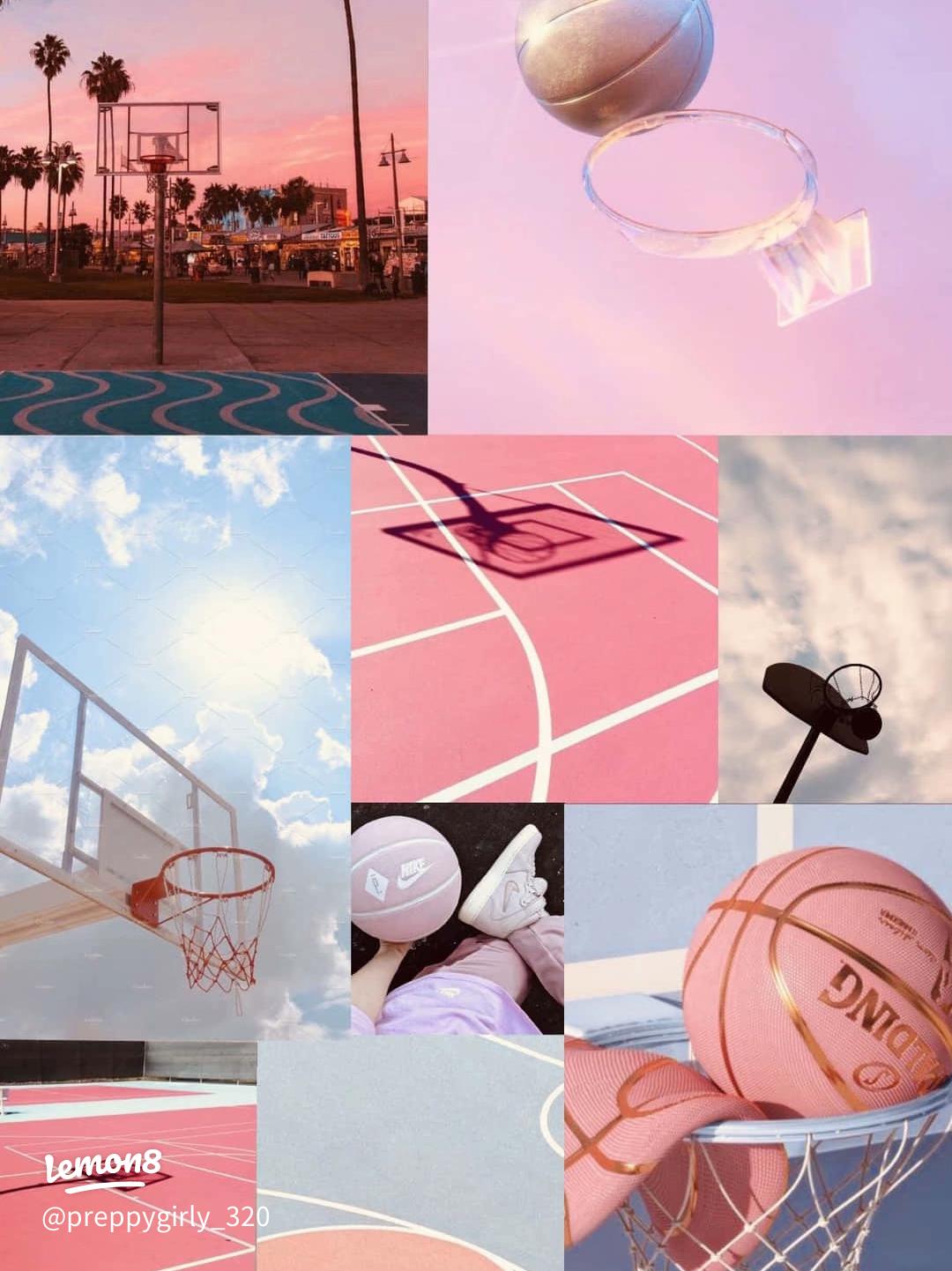 Stylish Basketball Wallpaper for Young Girls