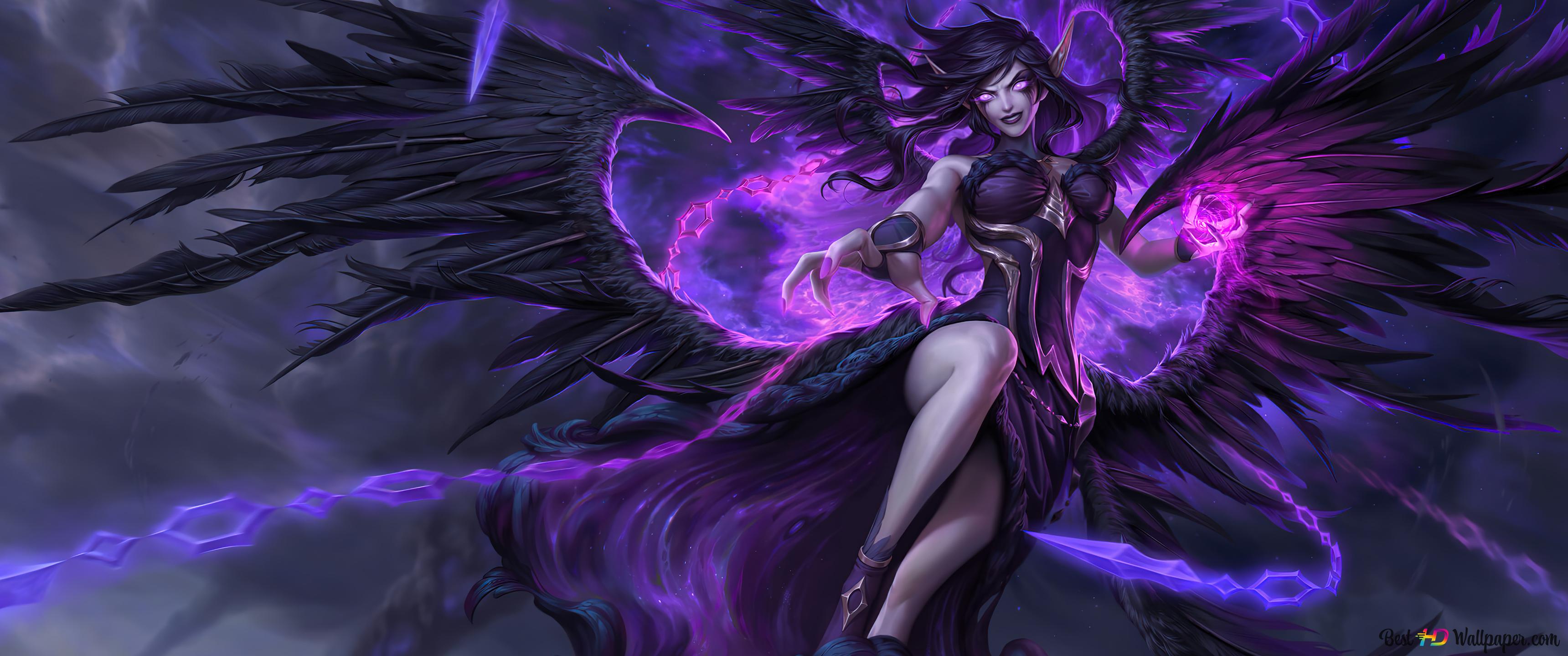 League of Legends (LOL) Spirit 'Morgana' Splash Art 4K wallpaper download