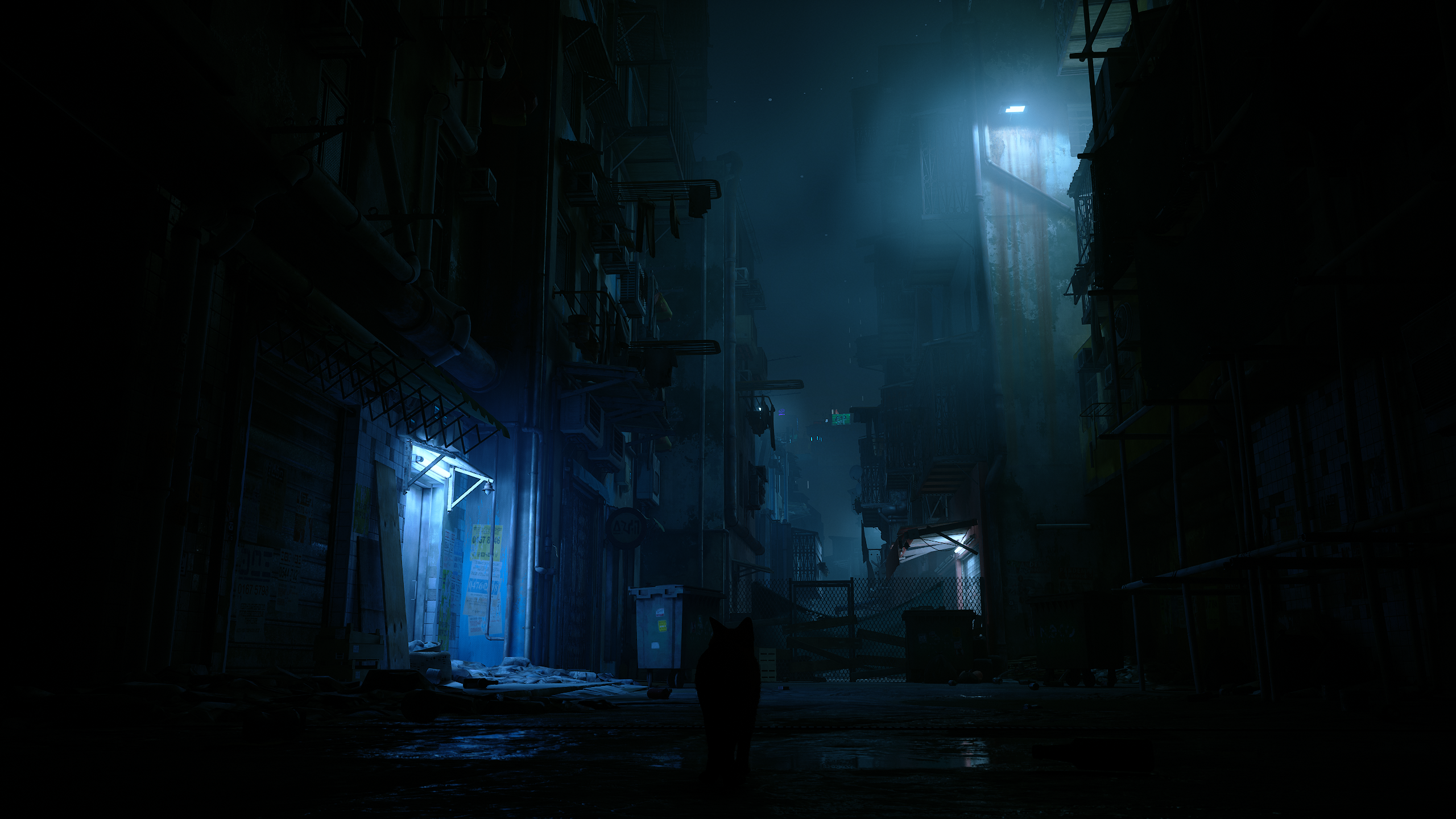 Stray Screenshots (2560x1440) for your desktop background (Spoilers)