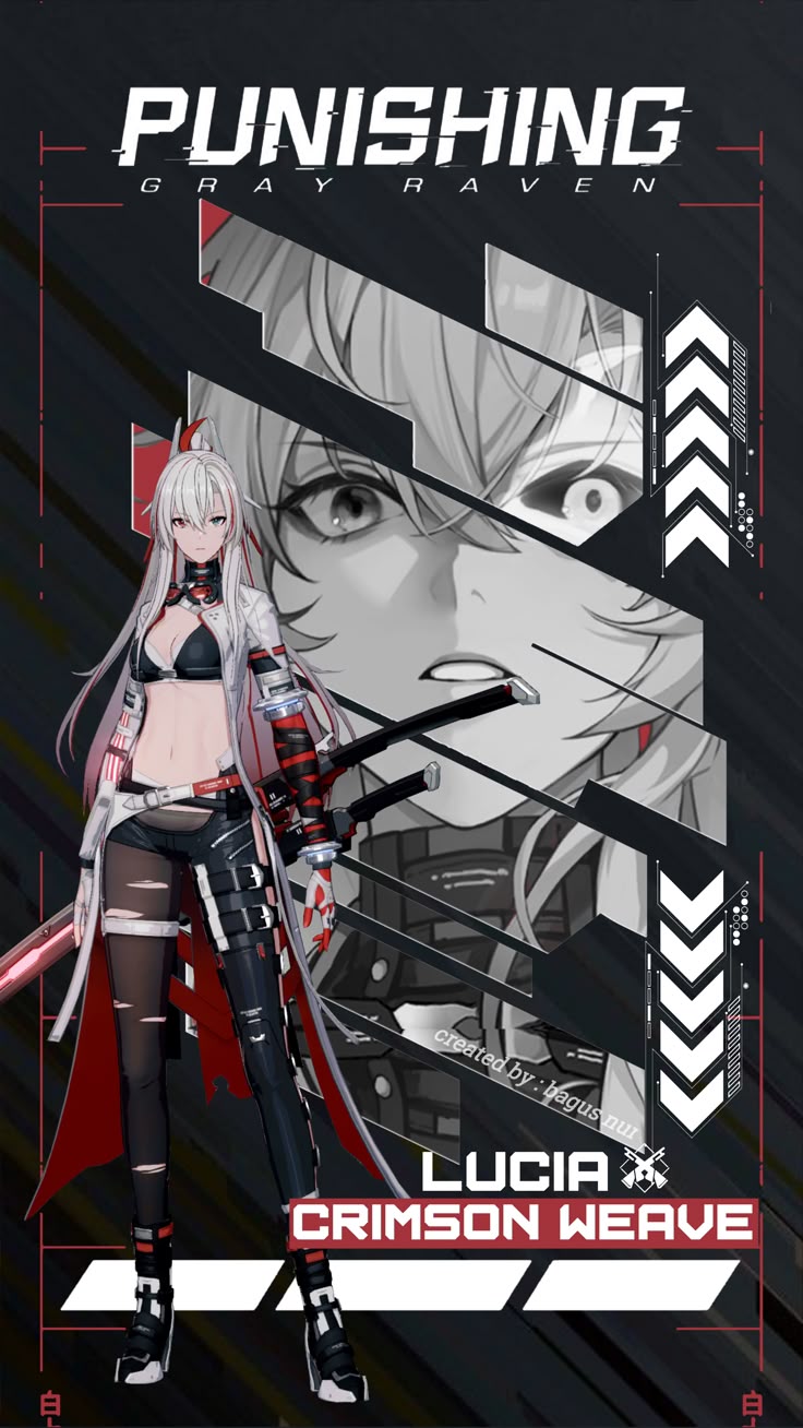 Lucia: Crimson Weave [wallpaper Punishing Gray Raven]