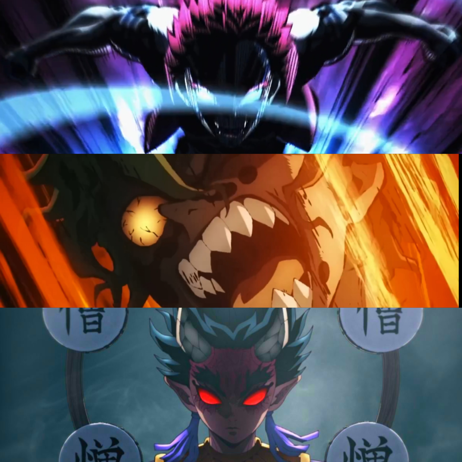 Which Uppermoon had the best showcase of their Abilities in their respective fights? yea notice how gyokko isn't here