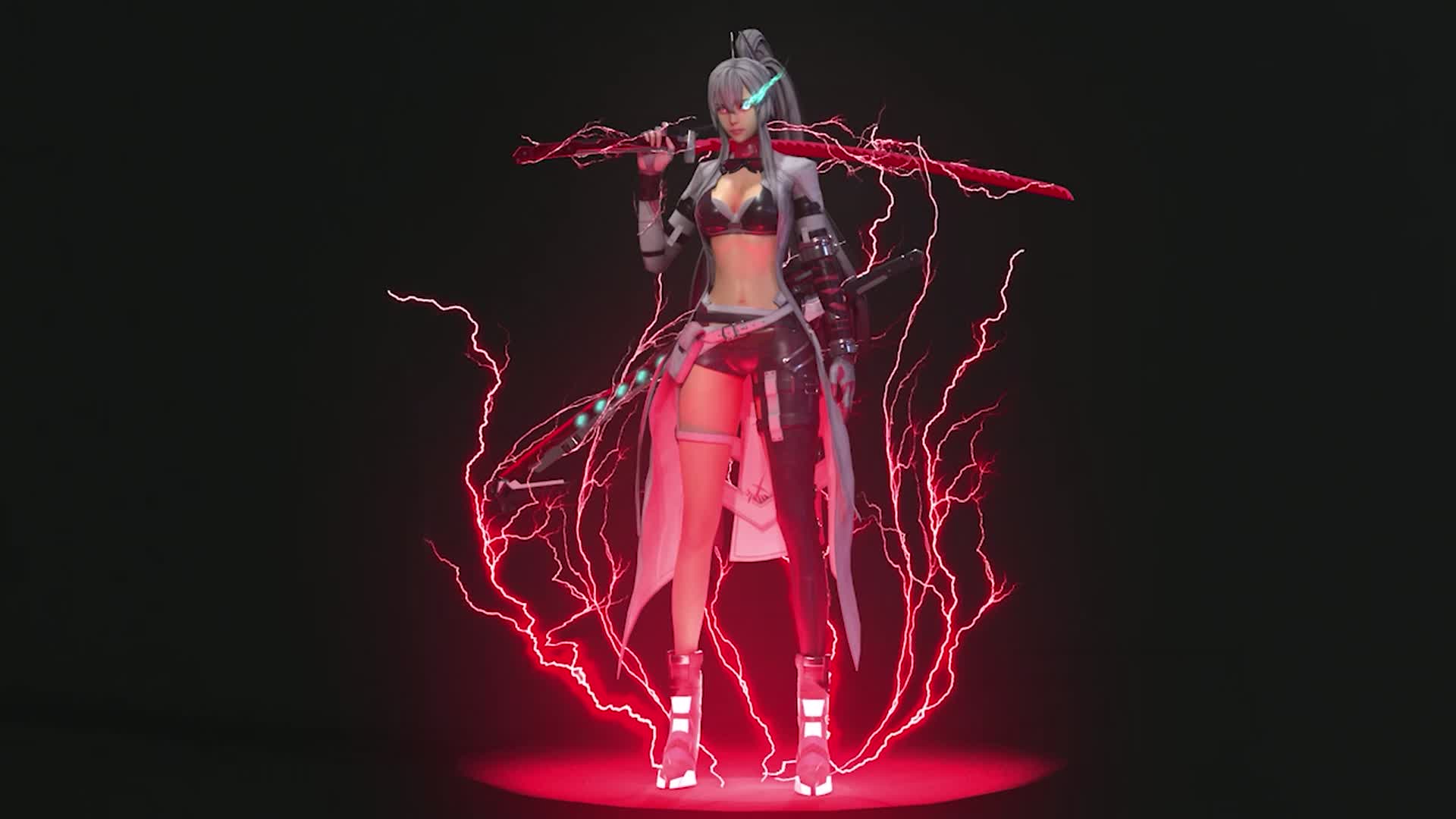 Lucia Crimson Weave FanArt from Punishing Gray Raven