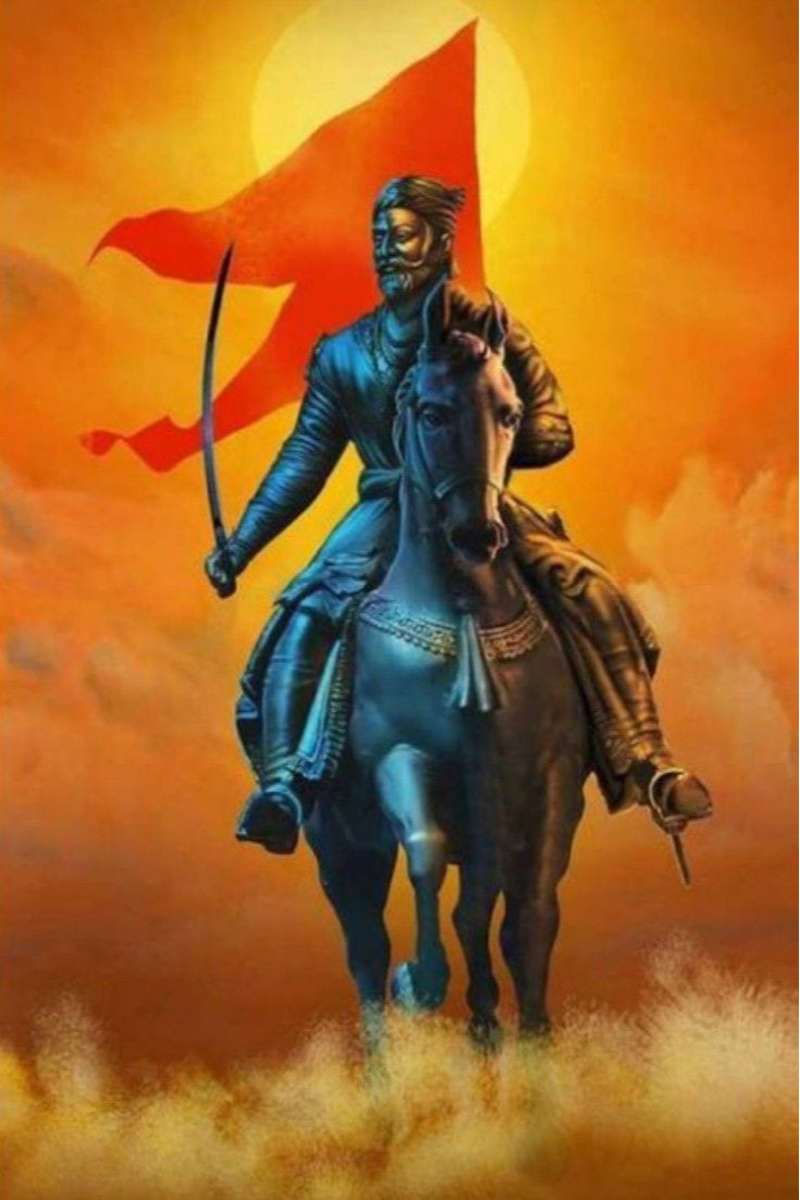 HD Shivaji Maharaj Customized Waterproof Wallpaper At ₹ 100 Sq Ft. Customized Wallpaper In Mumbai