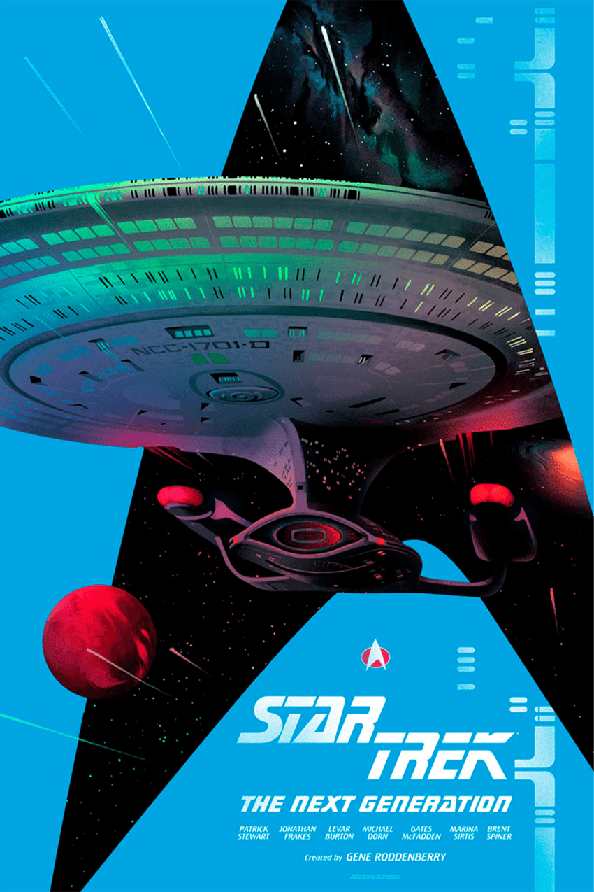 Star Trek: The Next Generation Art Print