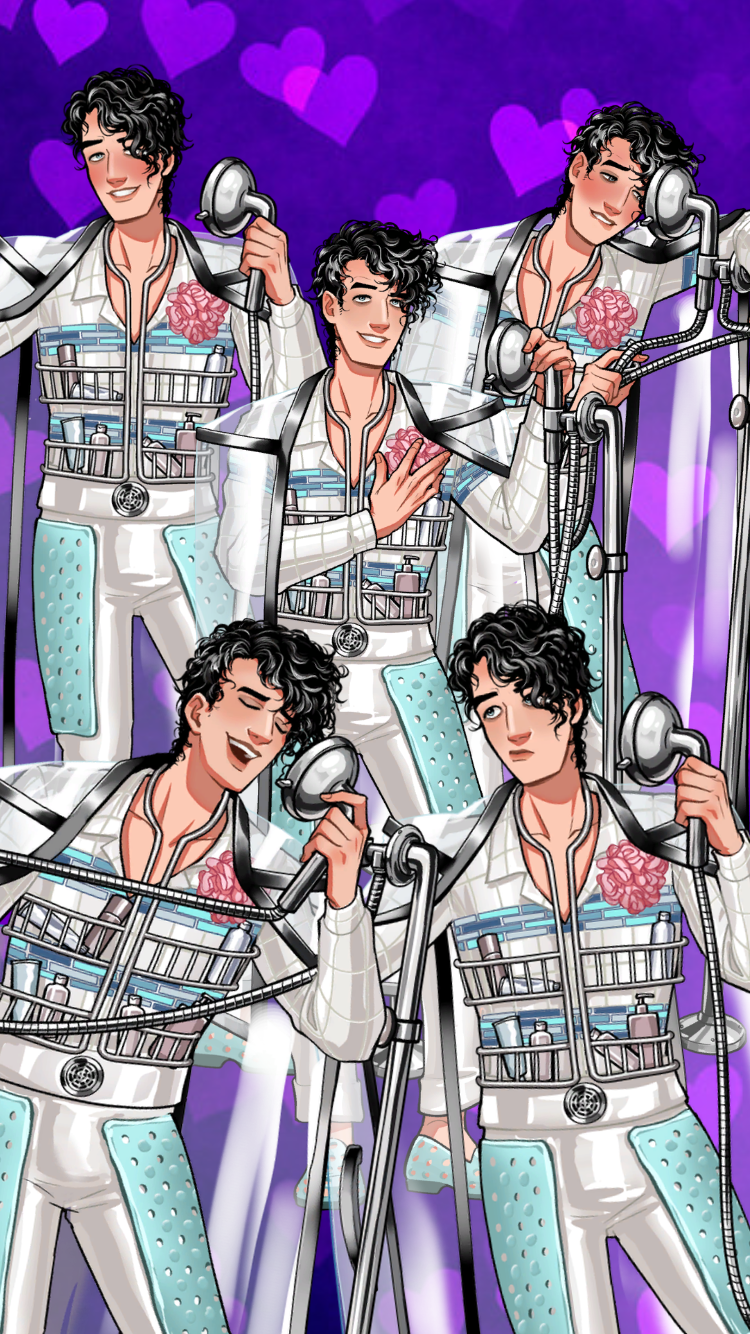 Thought yall might appreciate my new lock screen and wallpaper