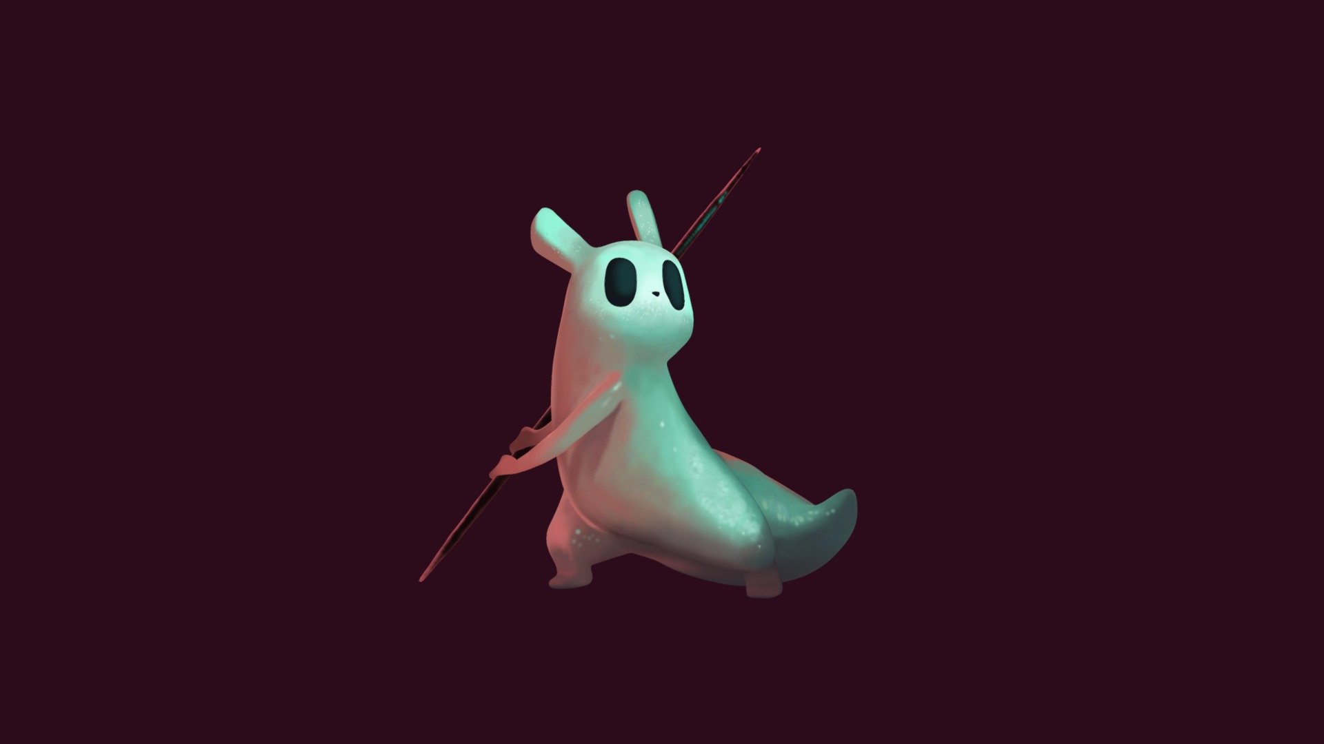 Rain World: Slugcat model by lianacannon [de27b1b]
