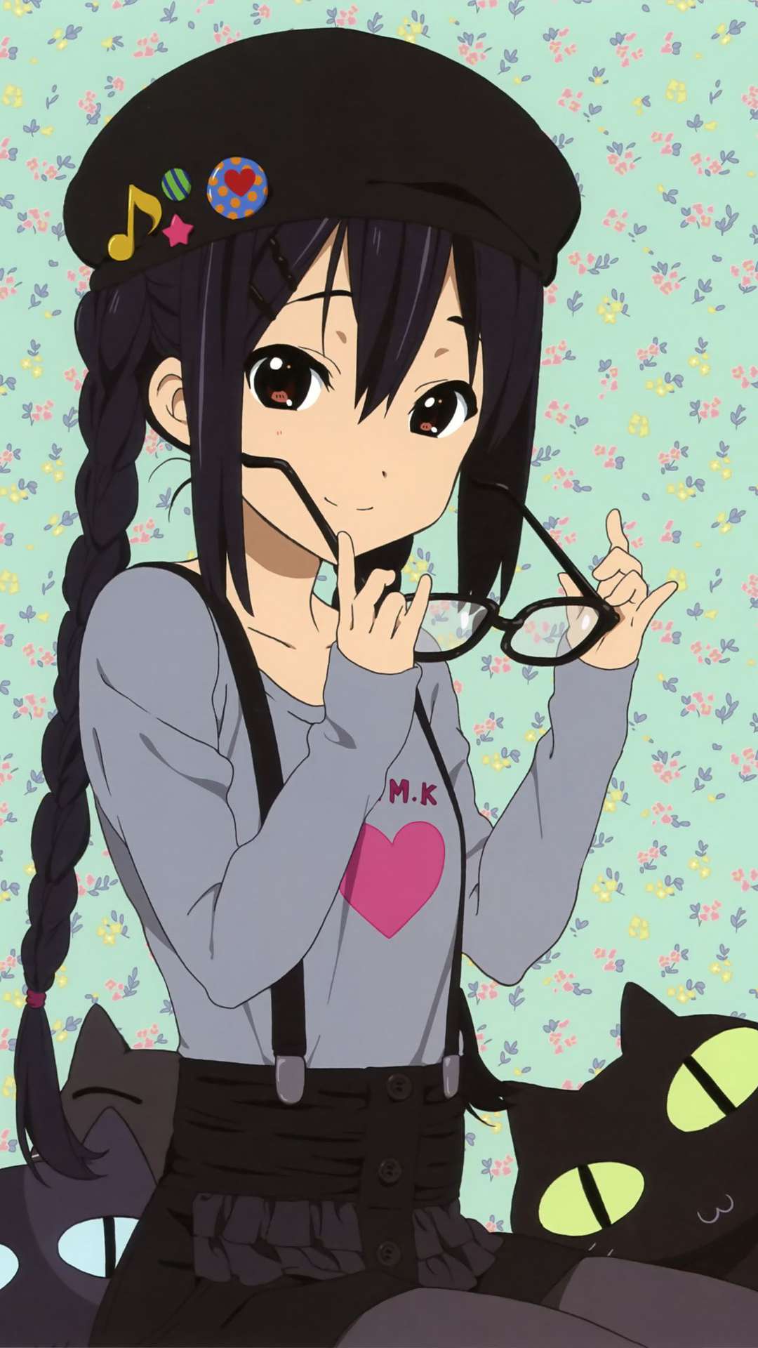 K On Azusa Wallpaper for iPhone and Android