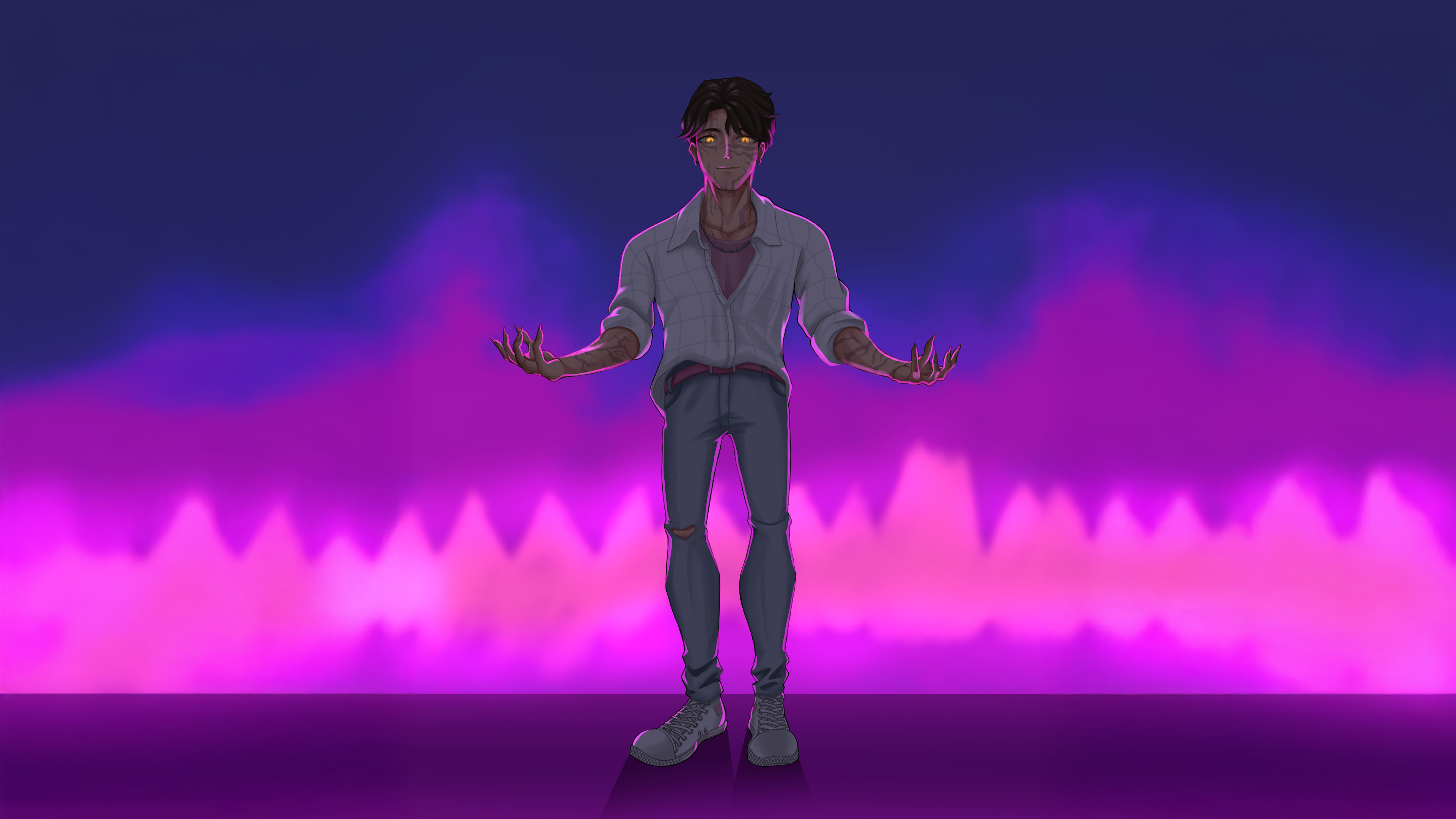 Jinu Kpop Demon Hunters Wallpaper, HD Artist Wallpaper, 4k Wallpaper, Image, Background, Photos and Picture