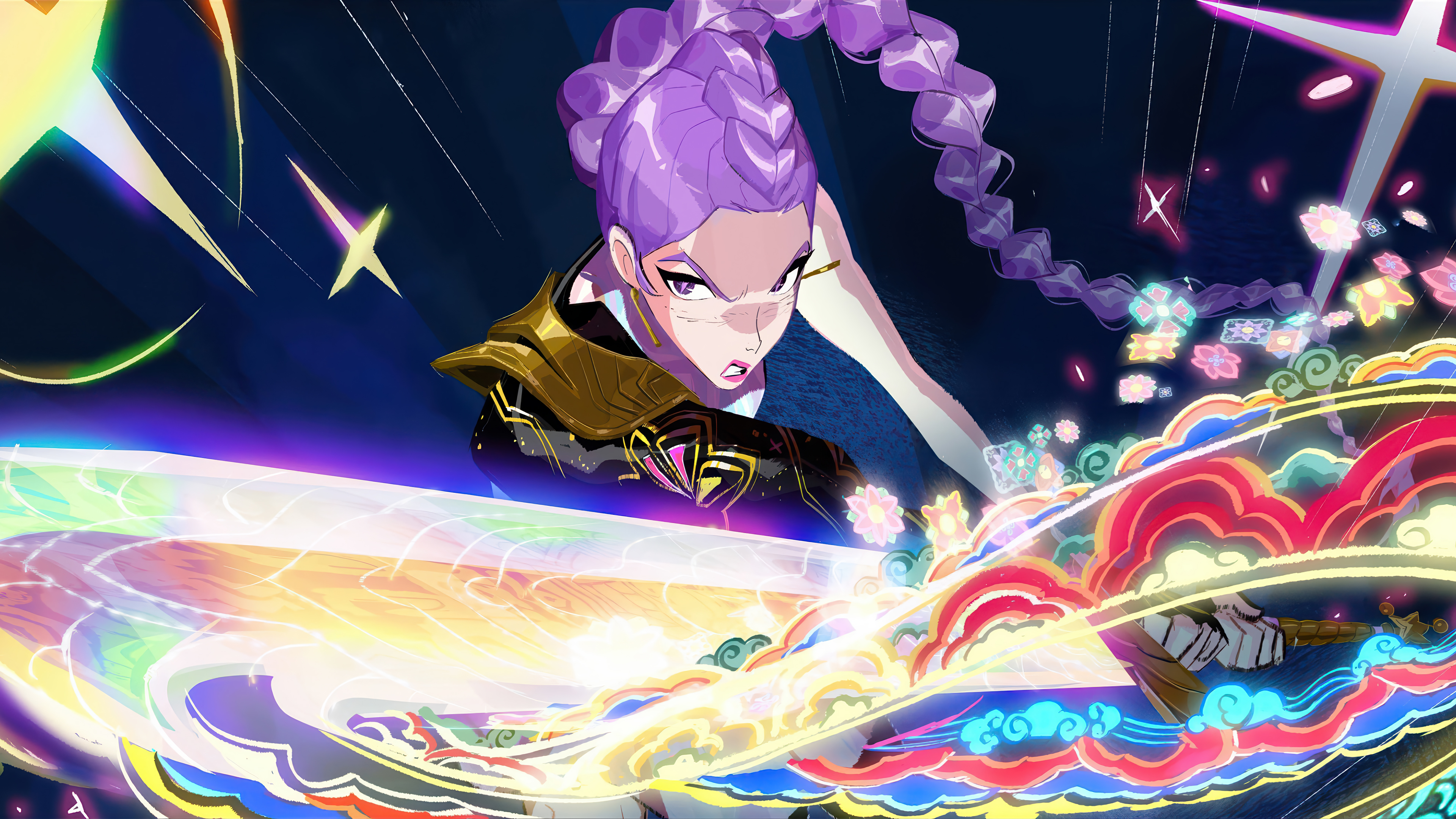 Rumi Kpop Demon Hunters Wallpaper 4K HD PC f