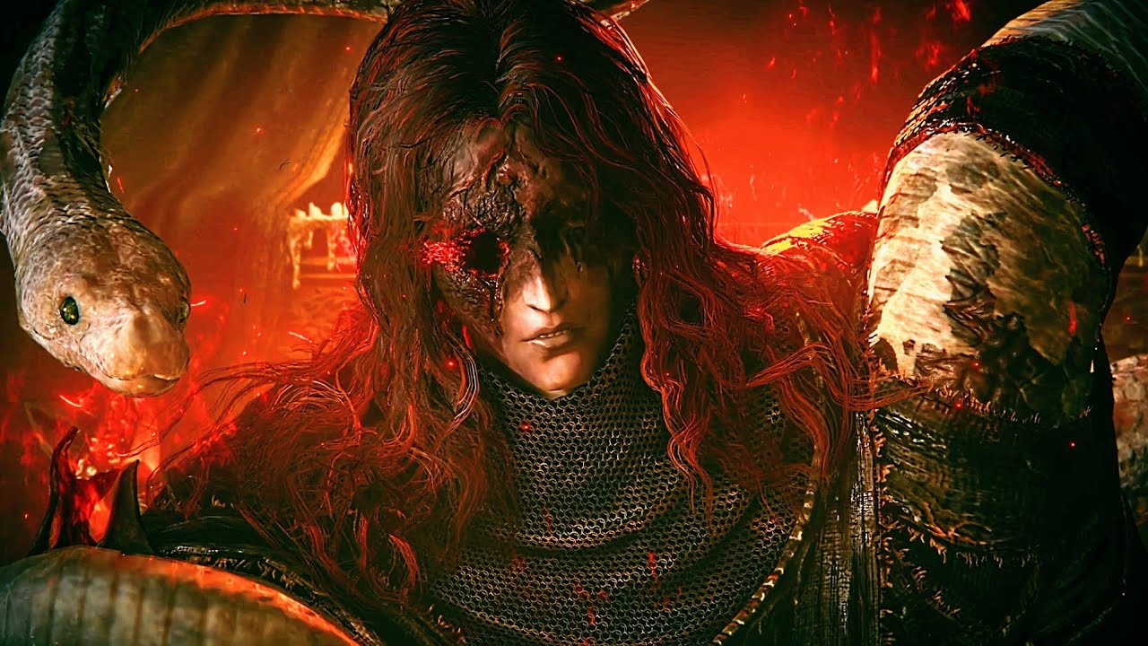 Elden Ring DLC Second Phase Transition Cutscene (4K)