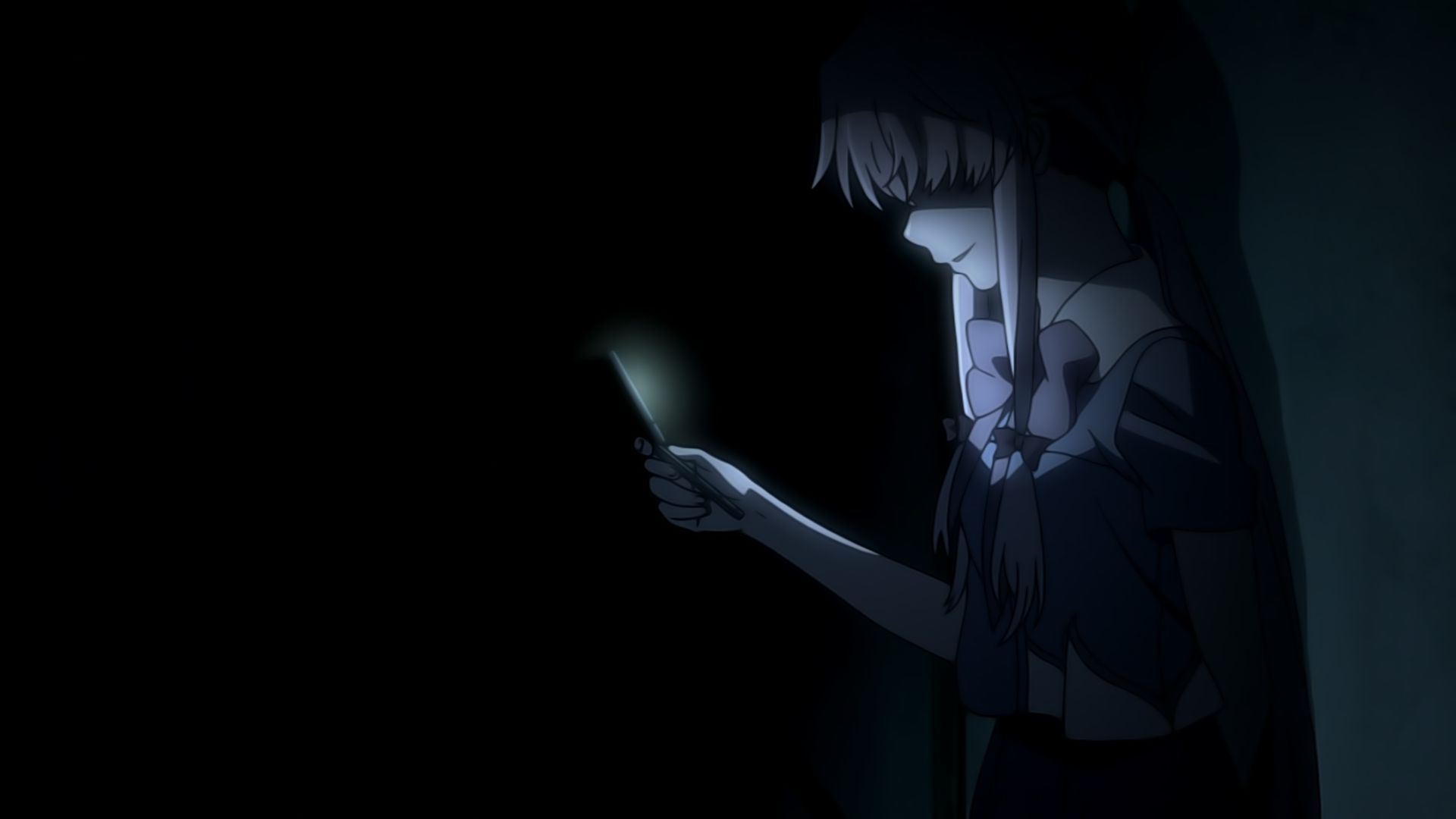 Desktop wallpaper: Yuno Gasai, Mirai Nikki, Anime 4K free download for PC. 849672