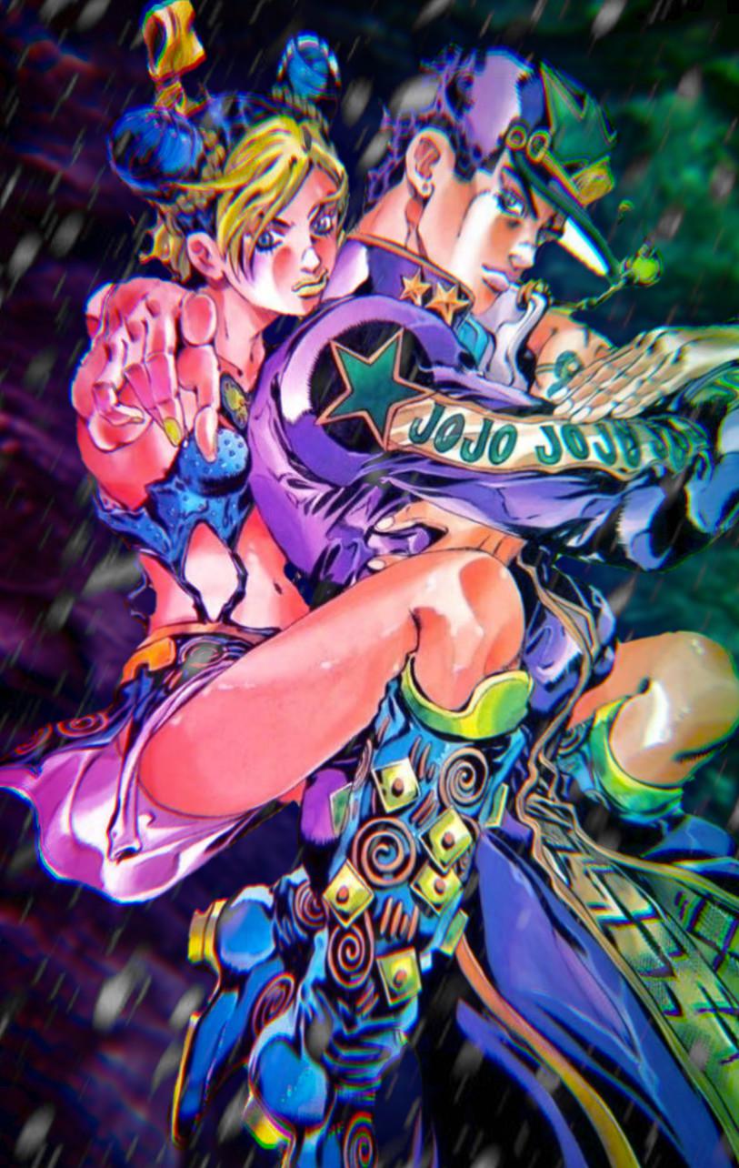 I made Stone Ocean Wallpaper edit thing :)