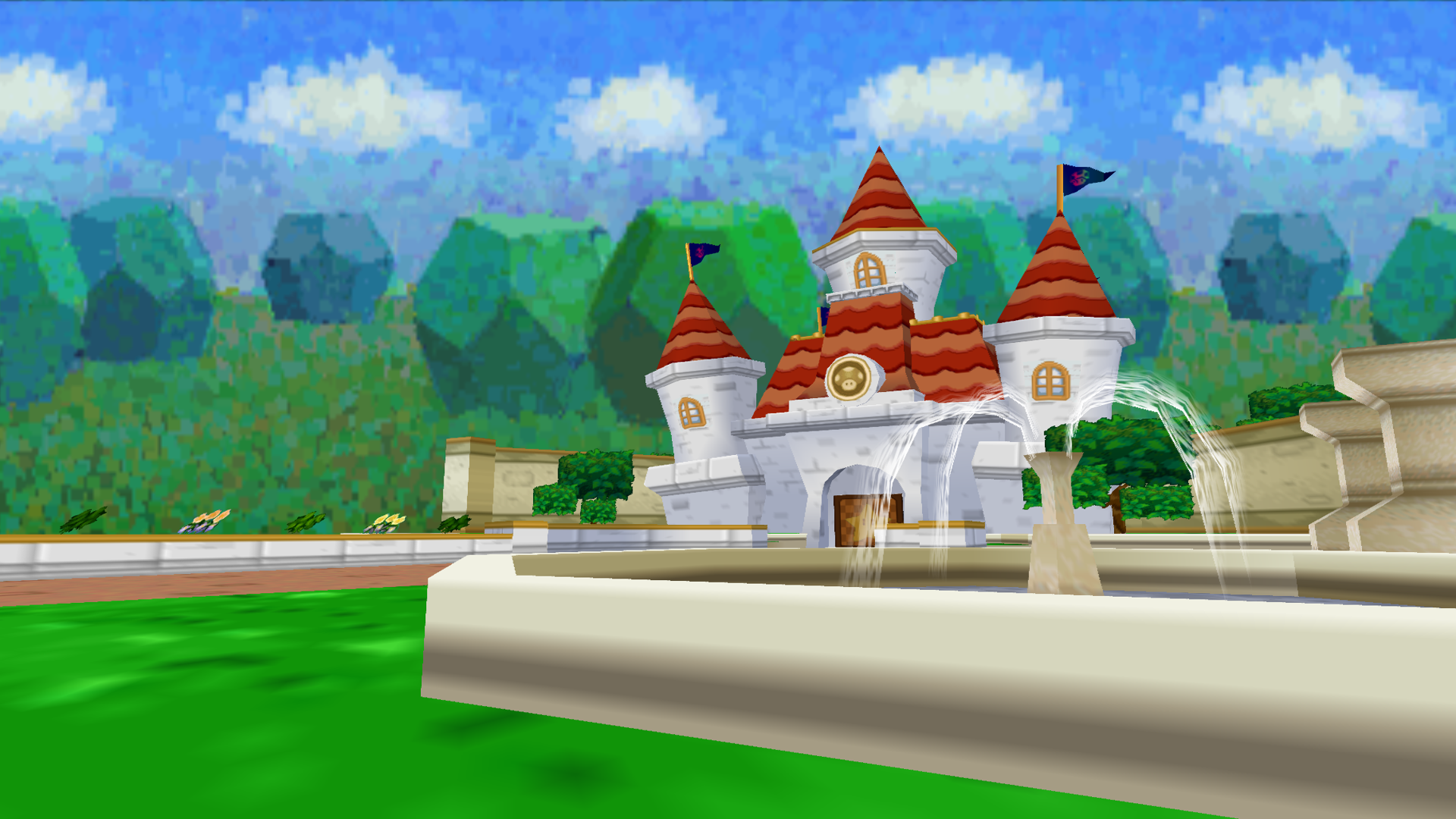 I made some desktop wallpaper with Paper Mario 64 and figured I should share