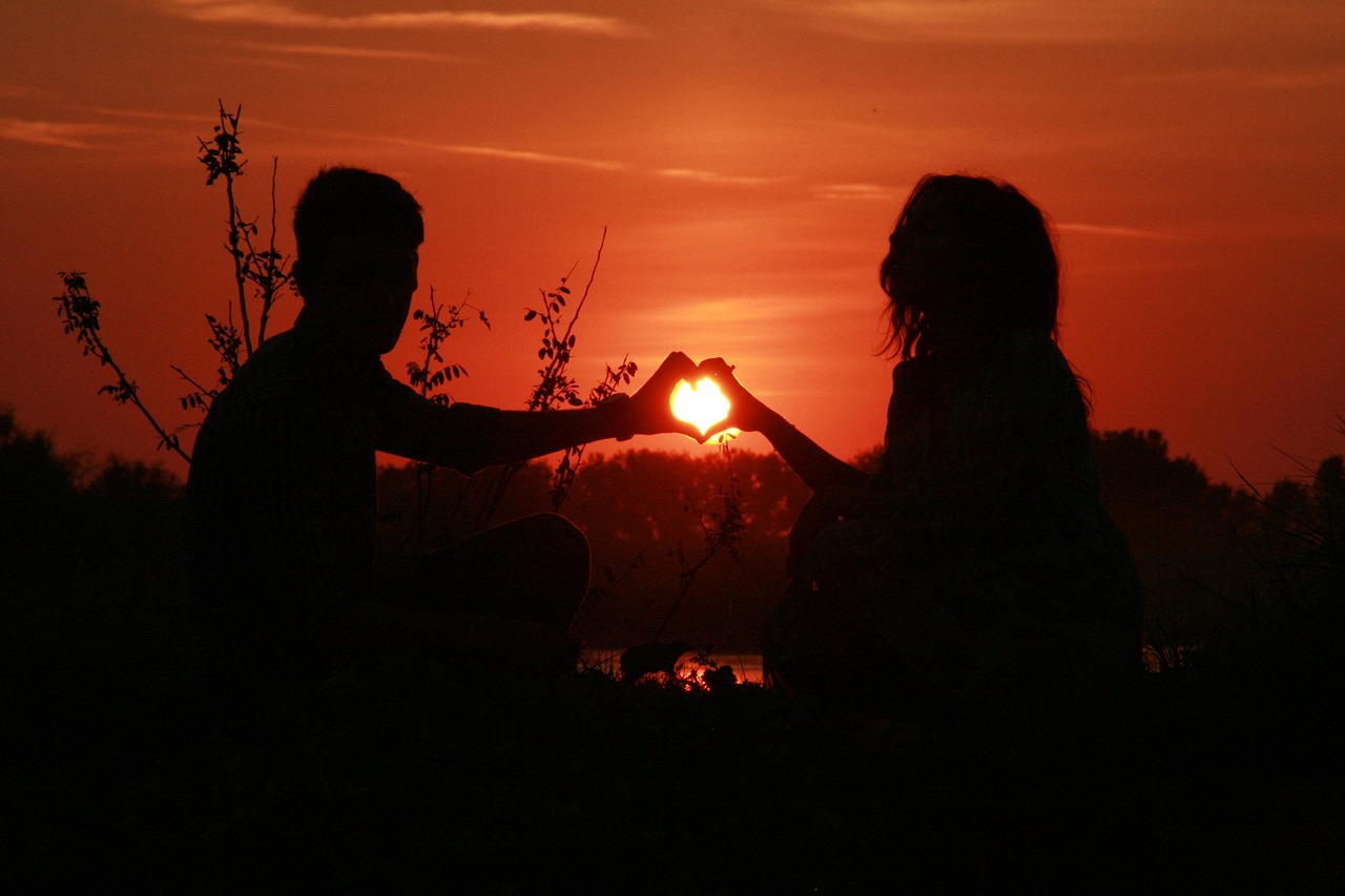 Couple Love Sunset