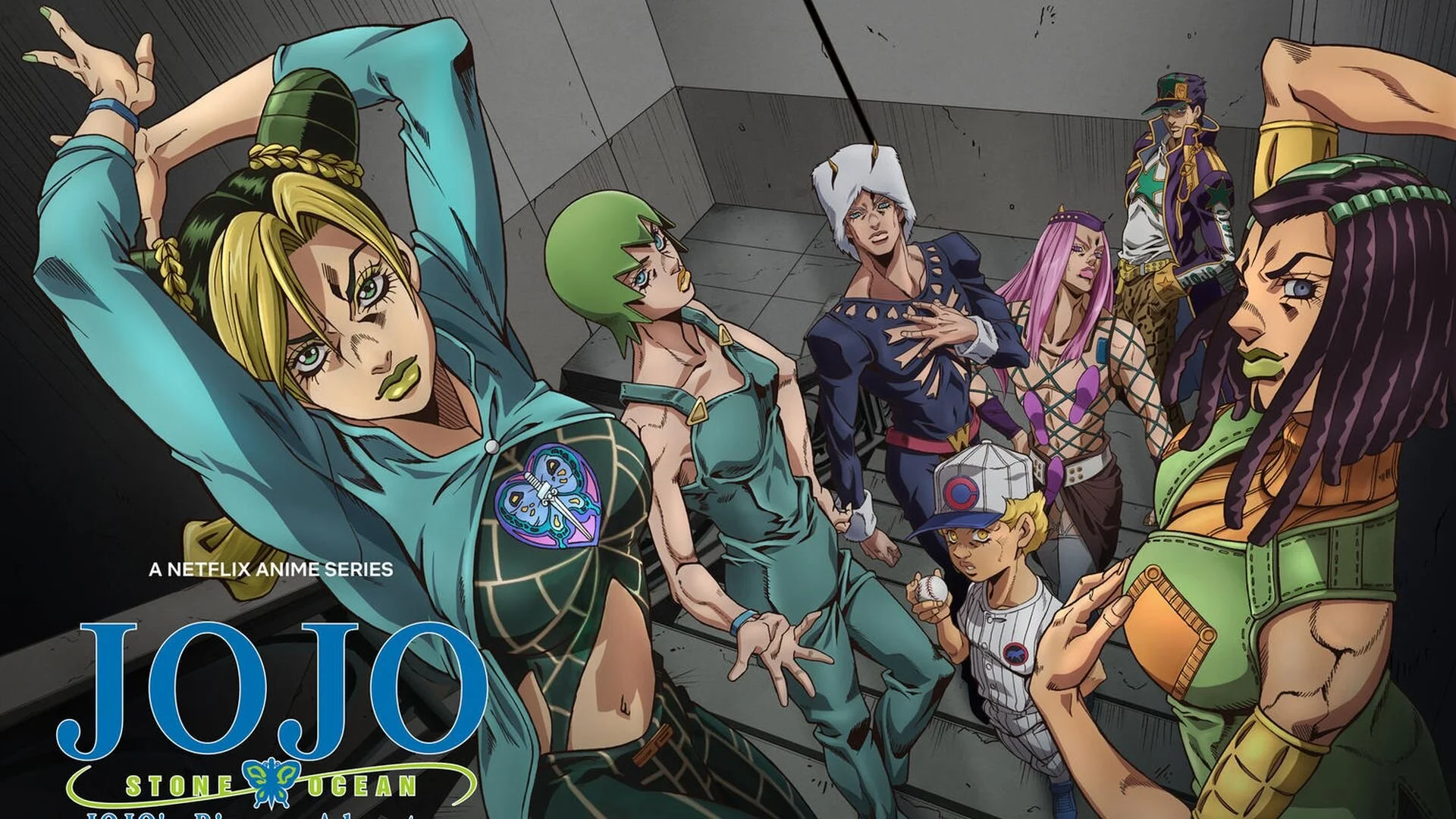 Netflix Drops for JOJO'S BIZARRE ADVENTURE STONE OCEAN