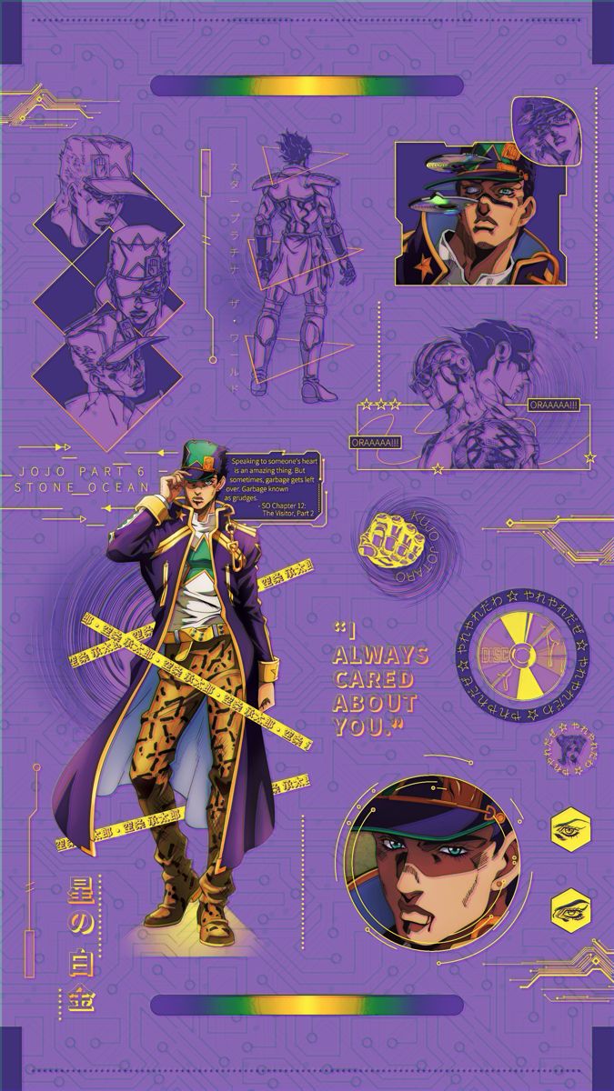 Stone Ocean's Jotaro Kujo