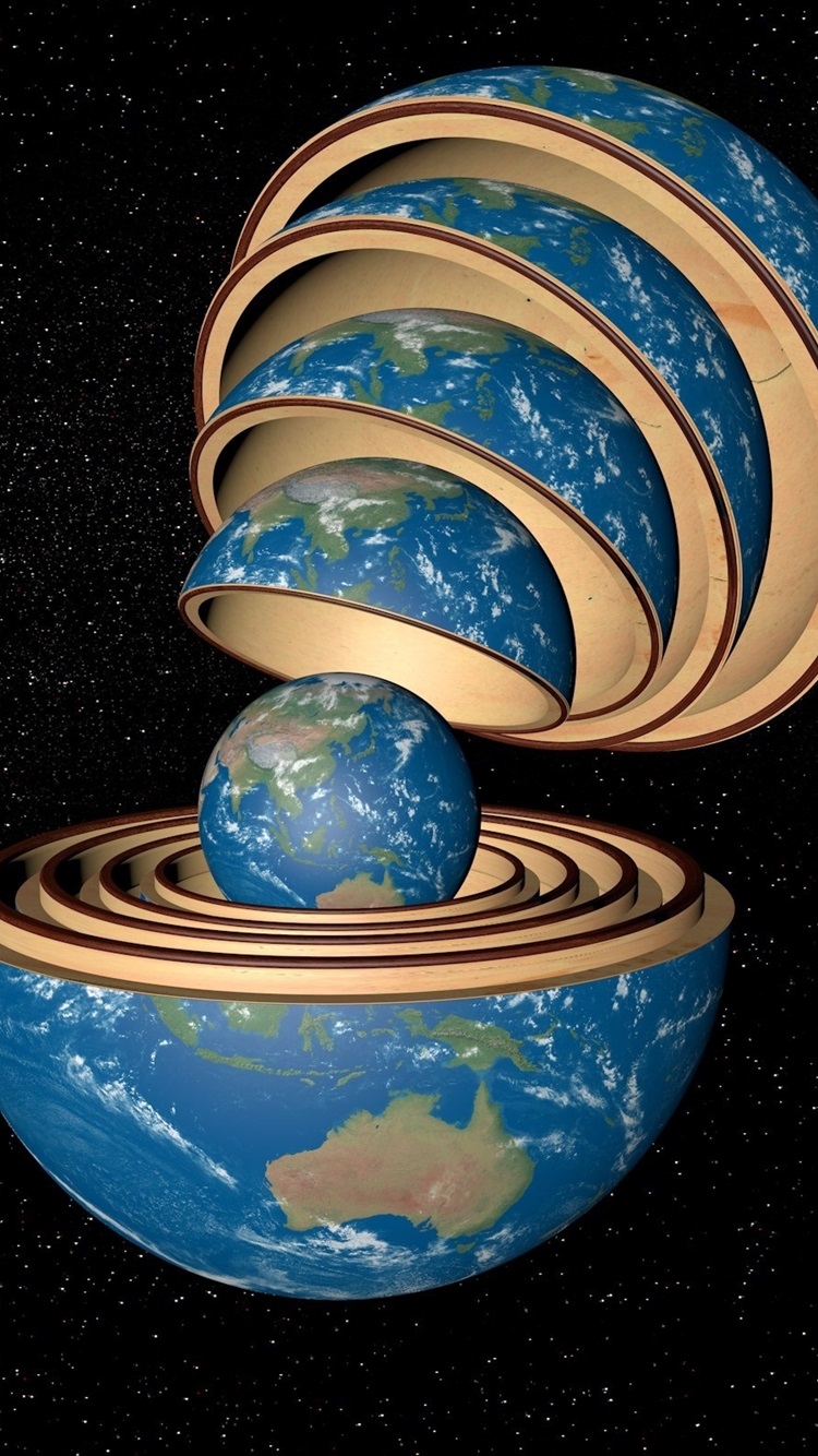 Wallpaper Earth, many layers, space 2560x1600 Picture, Image