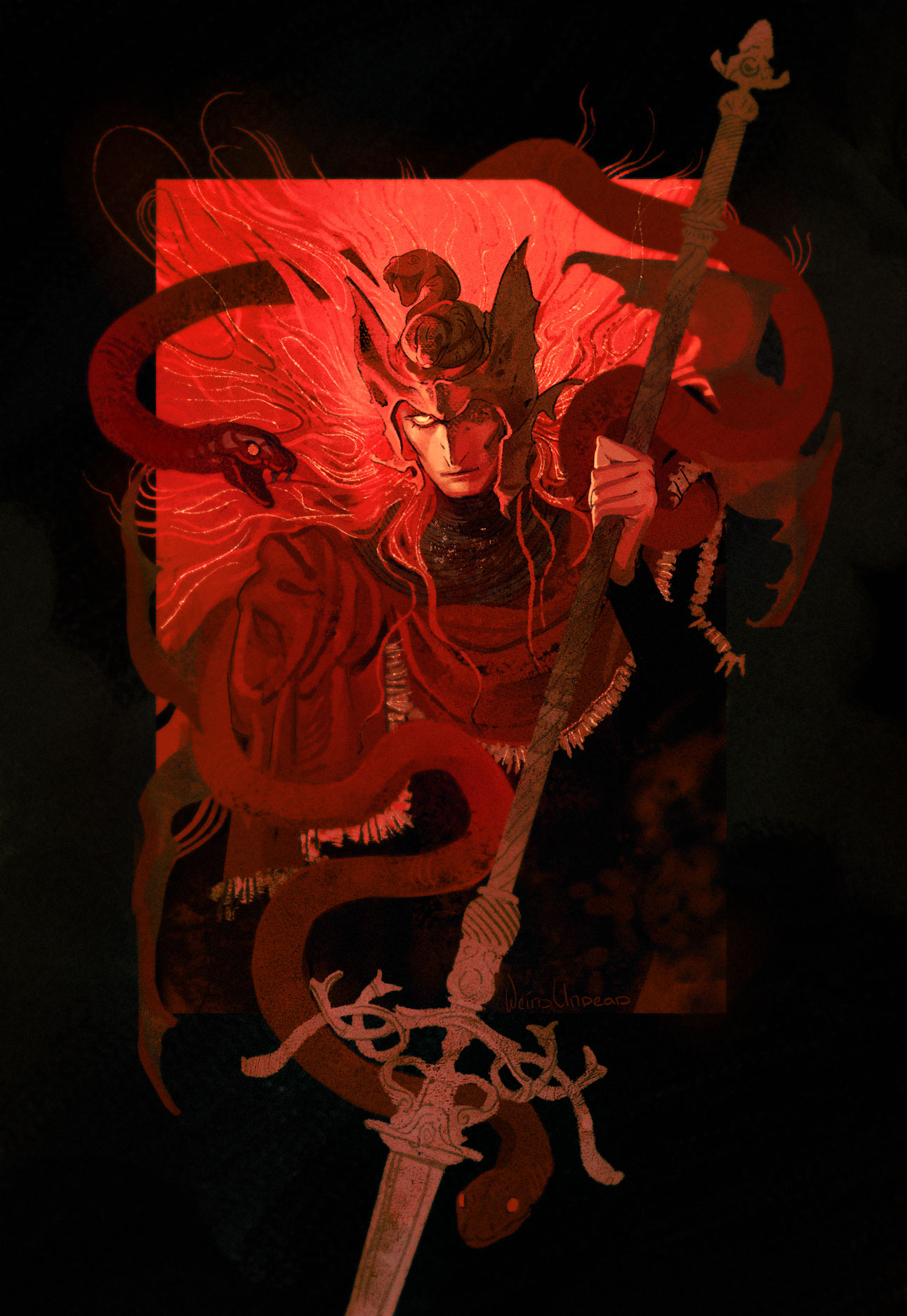 don't give up, skeleton ✦ Refrynn the Impaler