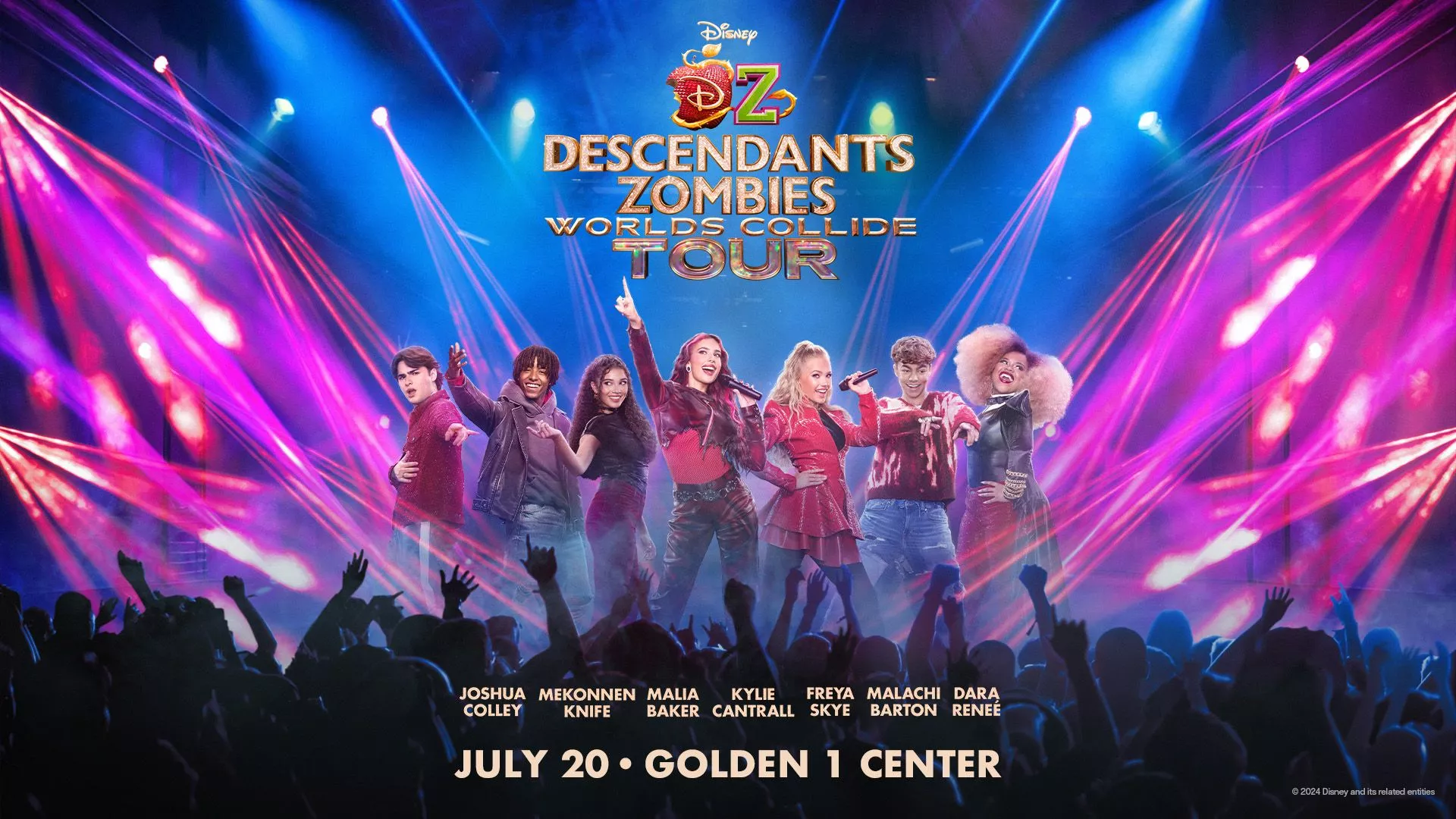 Disney Announces “Descendants Zombies: Worlds Collide Tour” Coming To Sacramento 1 Center