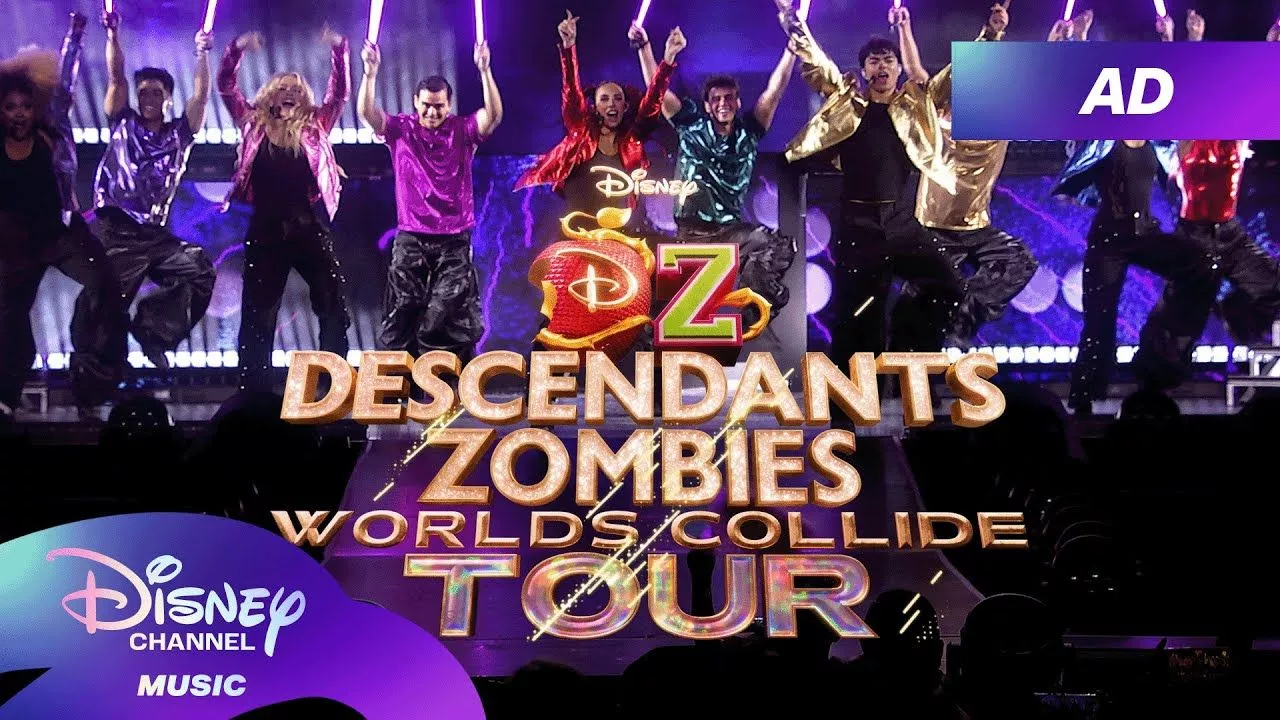 AD. Descendants Zombies: Worlds Collide Tour Promo