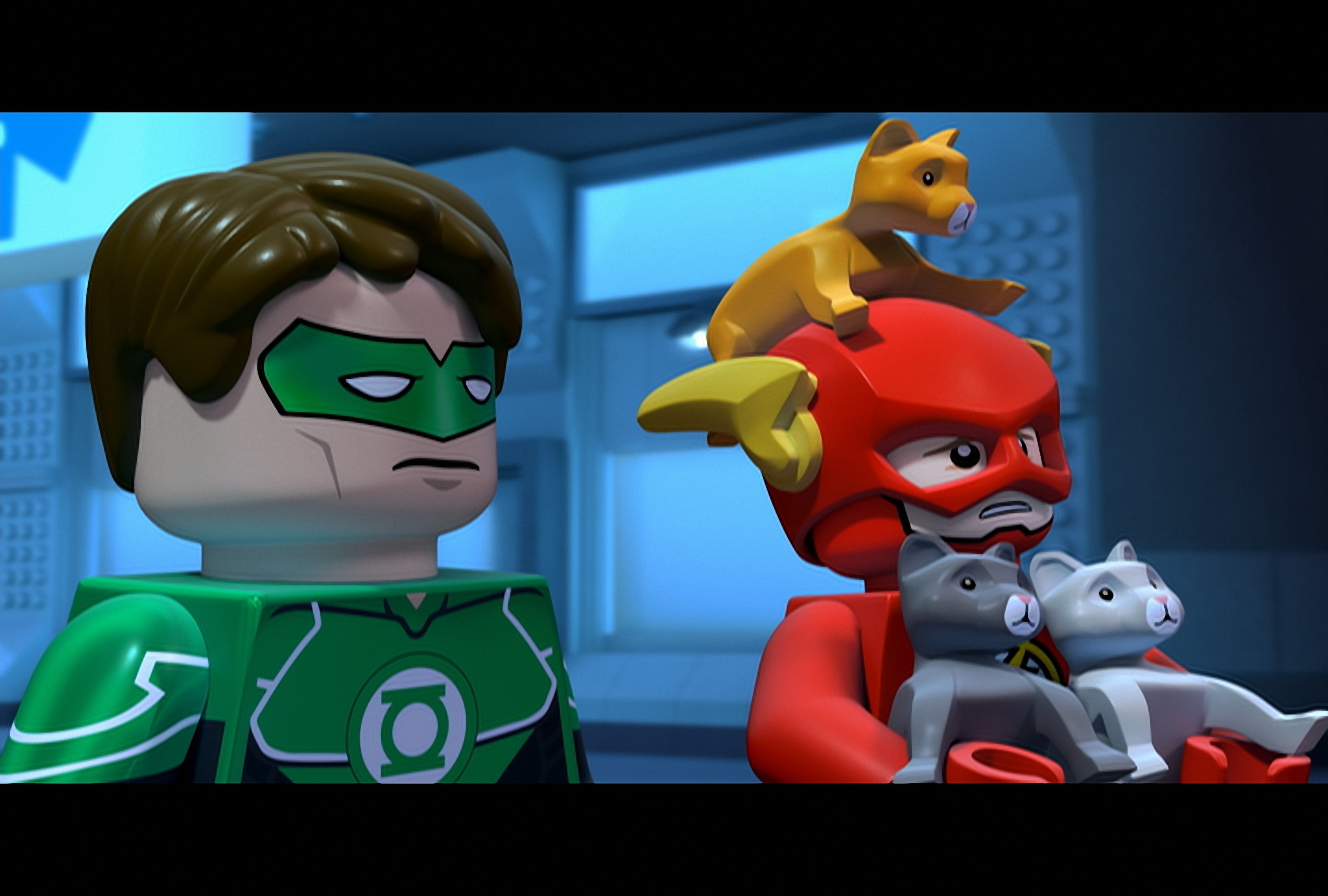 LEGO DC Super Heroes: Justice League: Attack Of The Legion Of Doom! Bluray / DVD Lego Attack