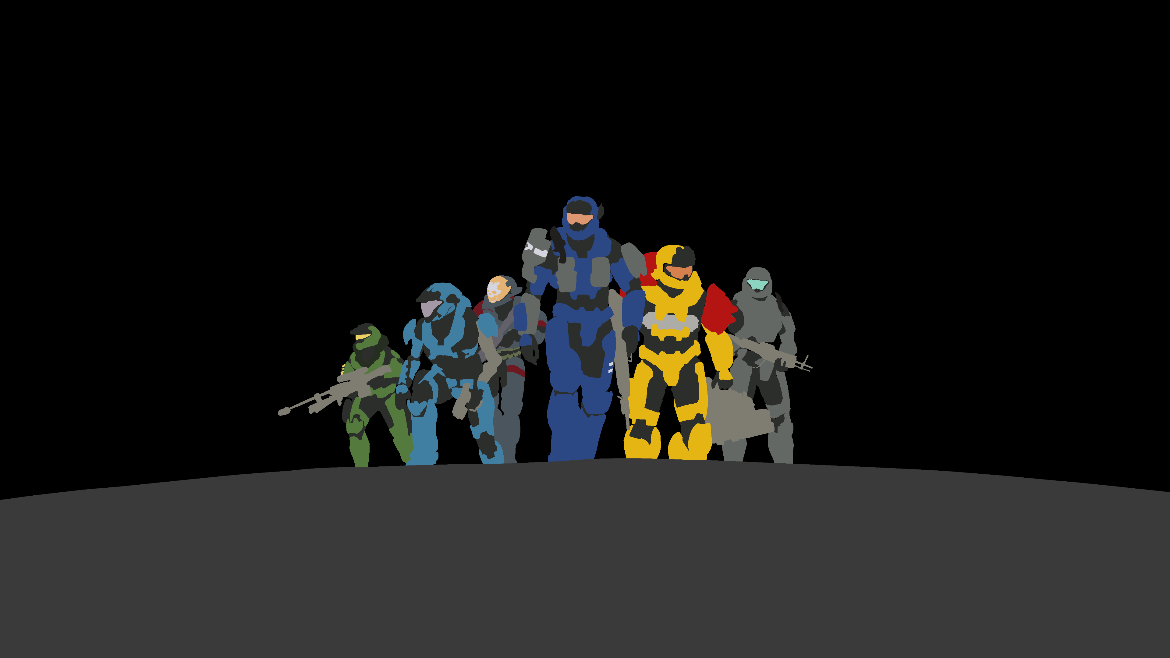Made a minimalist Noble team wallpaper
