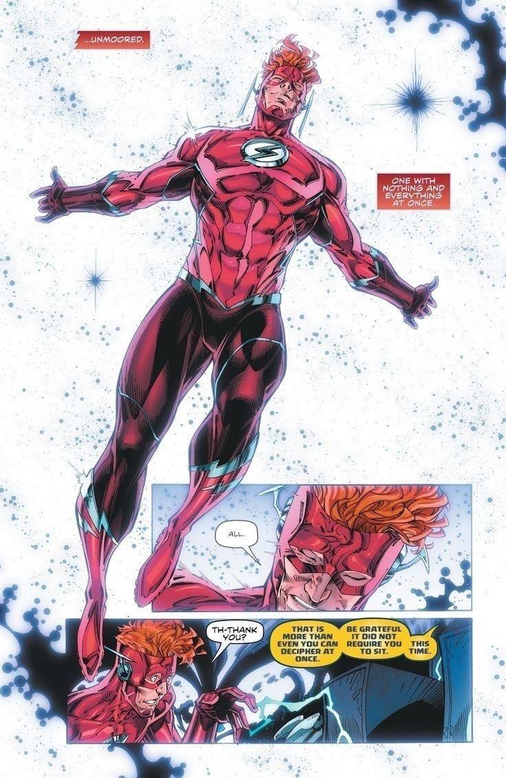 Wally West posing, feels wrong without My Ordinary Life playing in the background