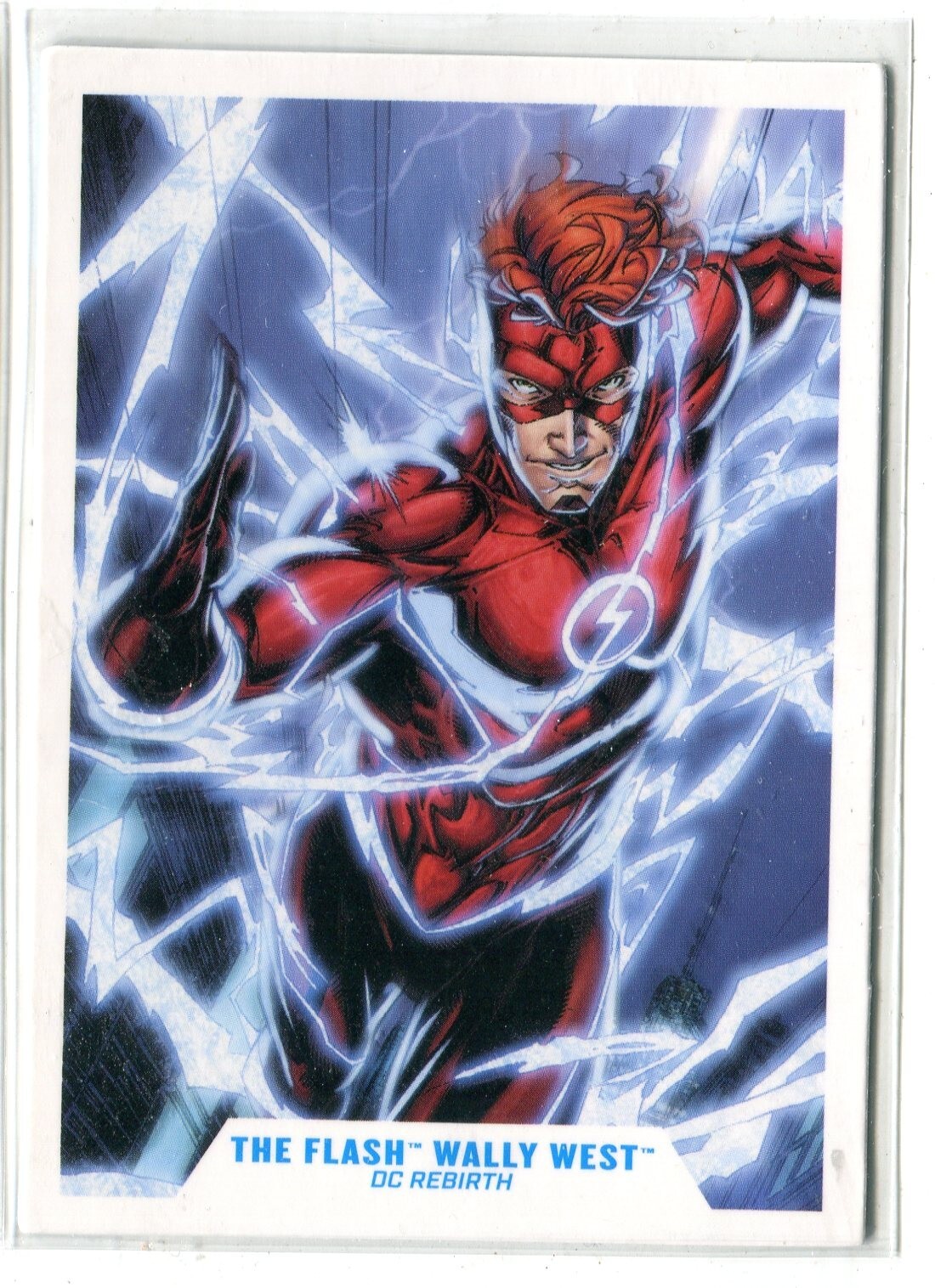 McFarlane DC Multiverse Flash Wally West Rebirth Trading Card From Action Figure