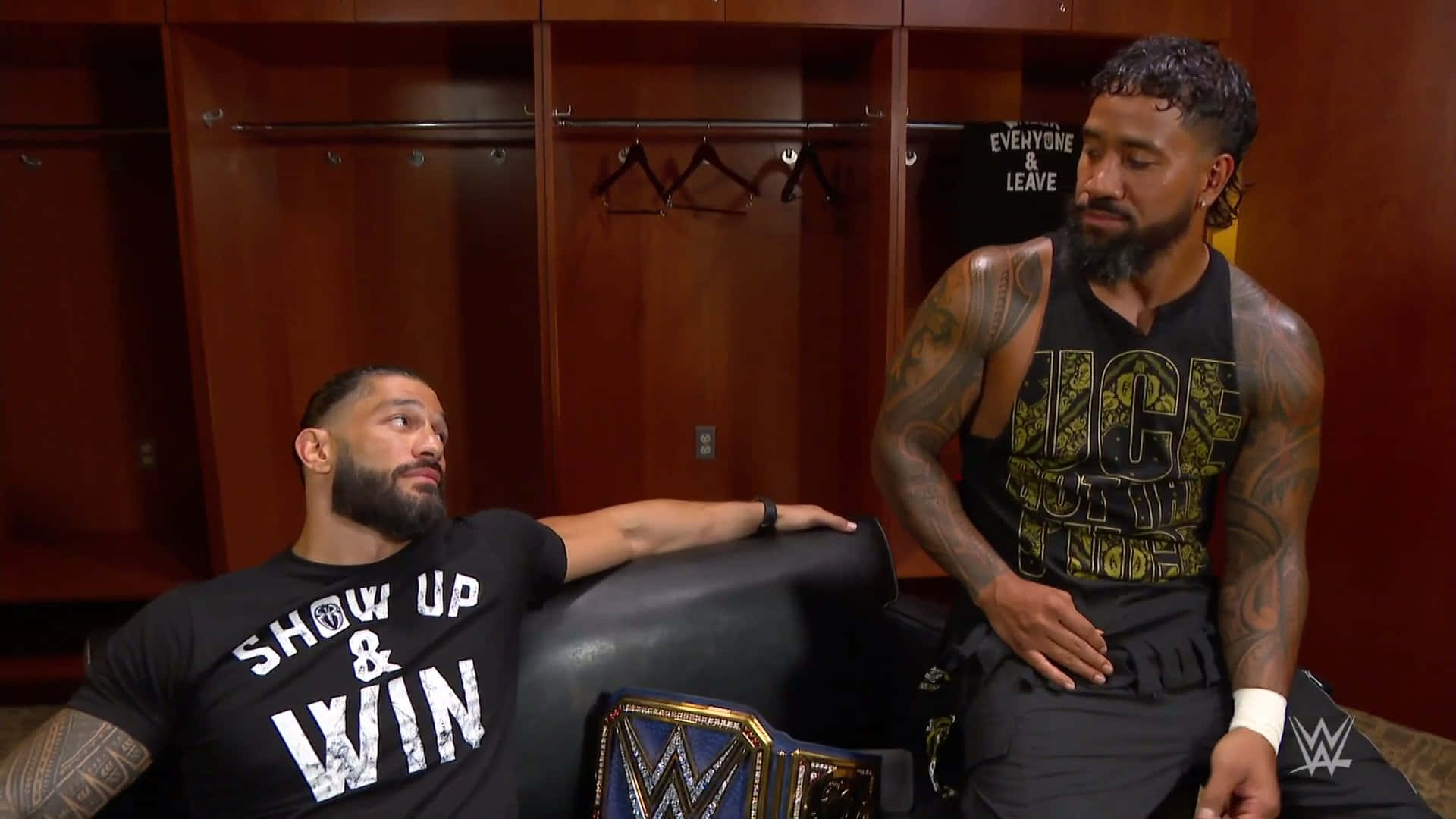 Download Jey Uso And Roman Reigns WWE Stars Wallpaper