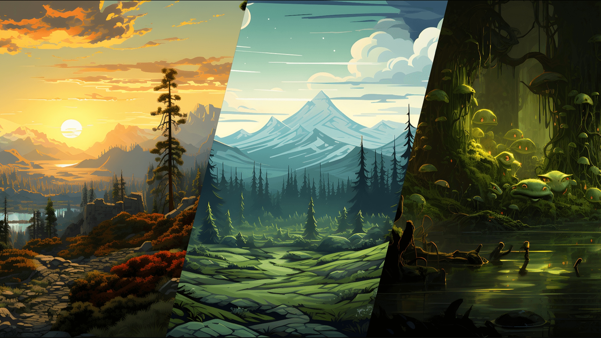 UNIVERSE ART Forest in 2D Assets