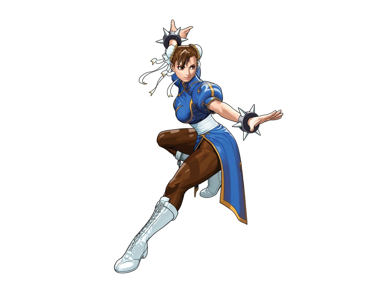 Chun Li Strikes: HD Street Fighter Wallpaper Power Pose
