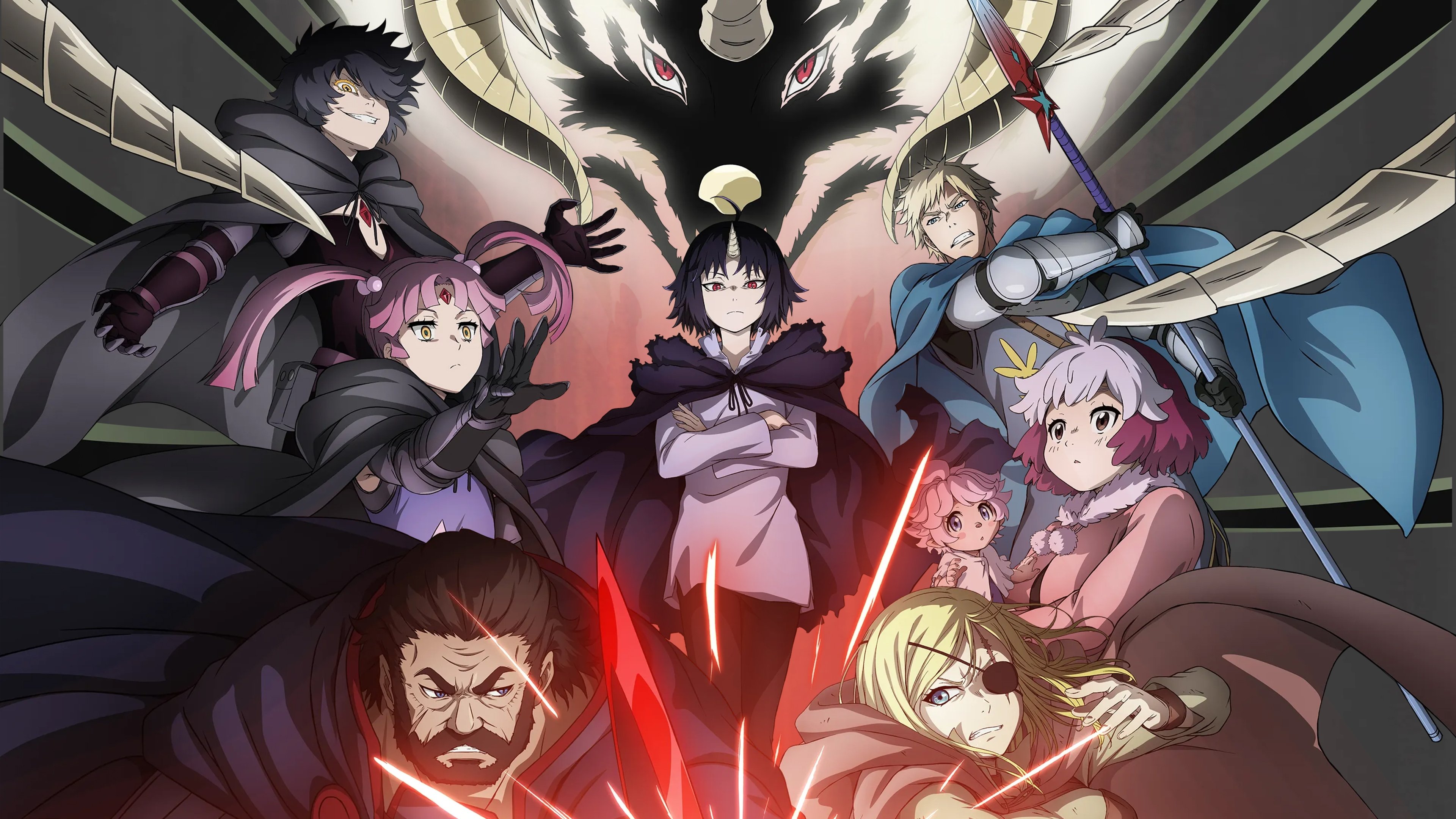 Clevatess Wallpaper 4K, Character poster, 2025 series