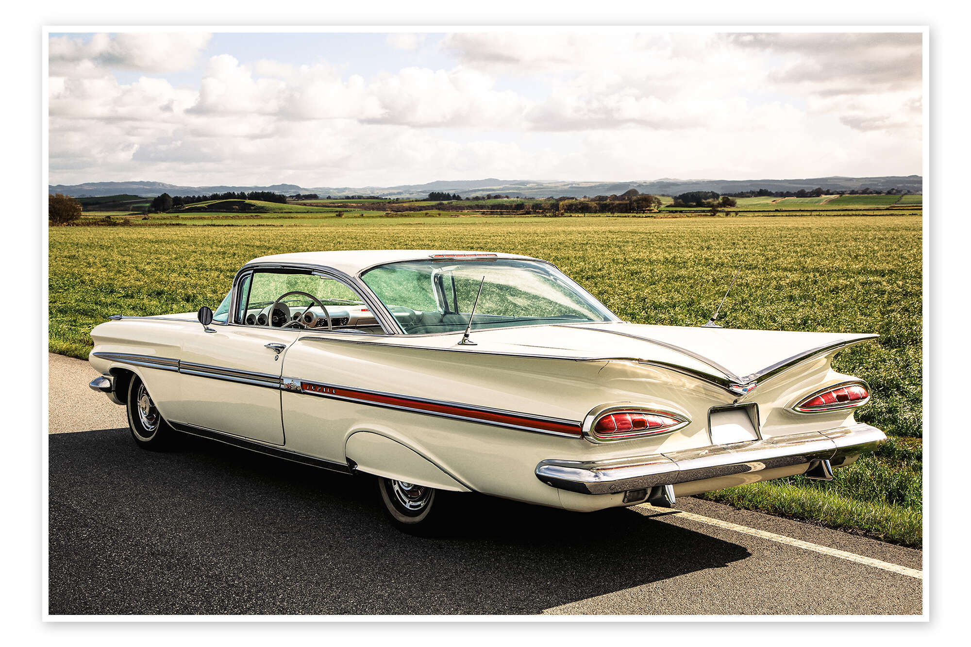Chevrolet Impala Hardtop Coupé II print by American Cars 1920