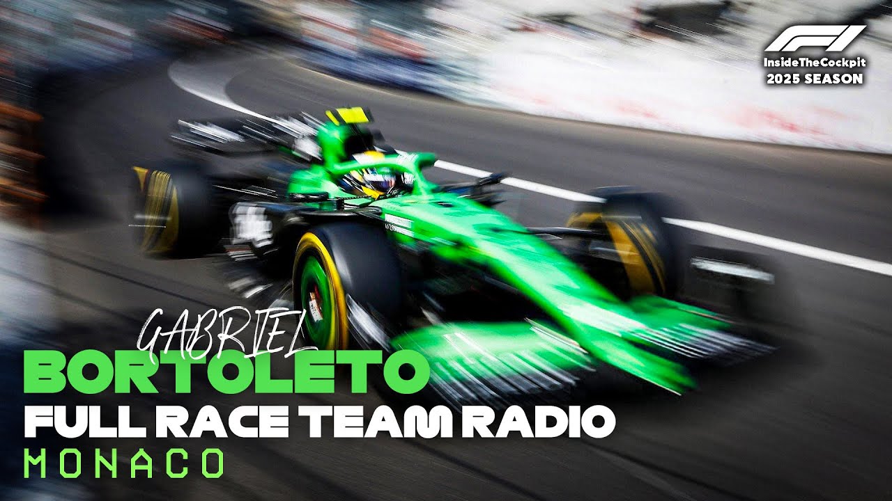 Gabriel Bortoleto Full Race Team Radio Monaco Grand Prix