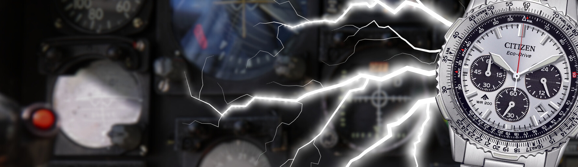 Citizen Eco Drive Promaster Navihawk Silver 61A