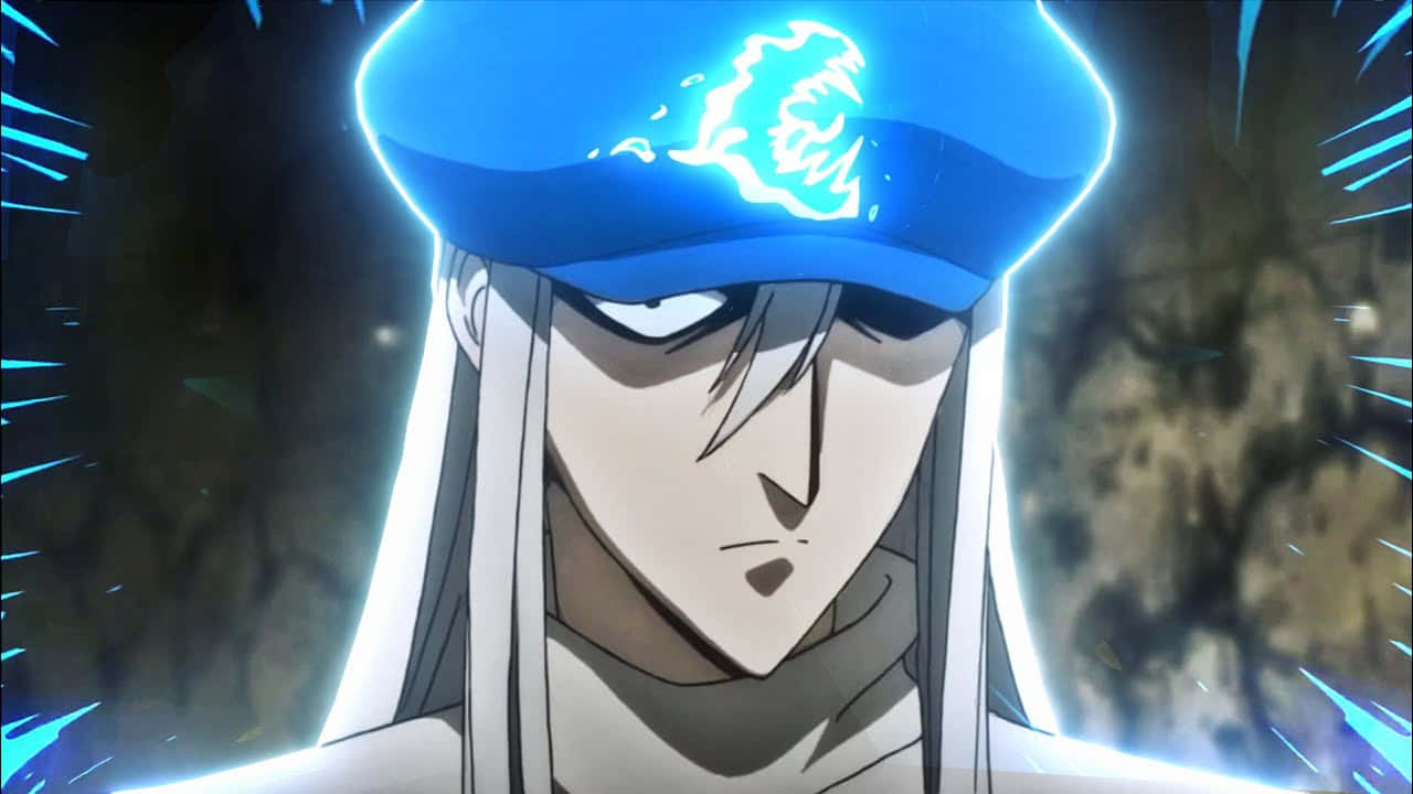 Download Hunter X Hunter's Kite wielding his scythe Wallpaper