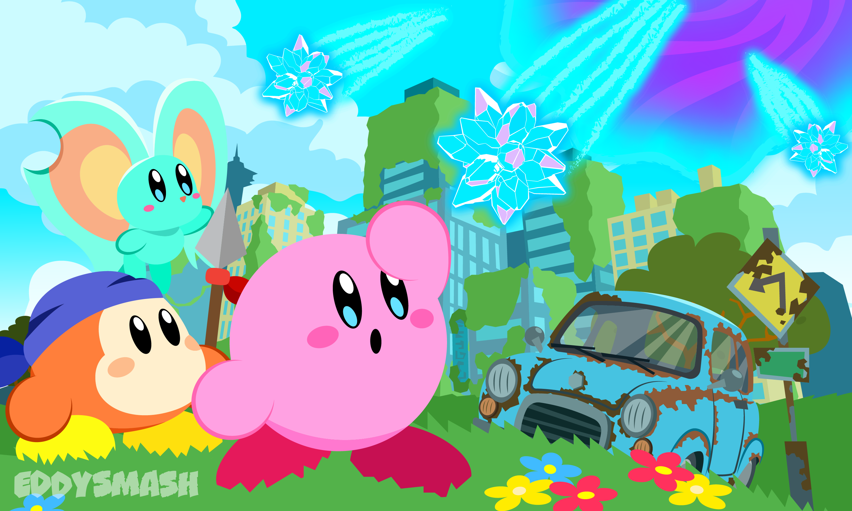 Kirby And The Forgotten Land: Star Crossed World By Eddysmash2407 On Newgrounds